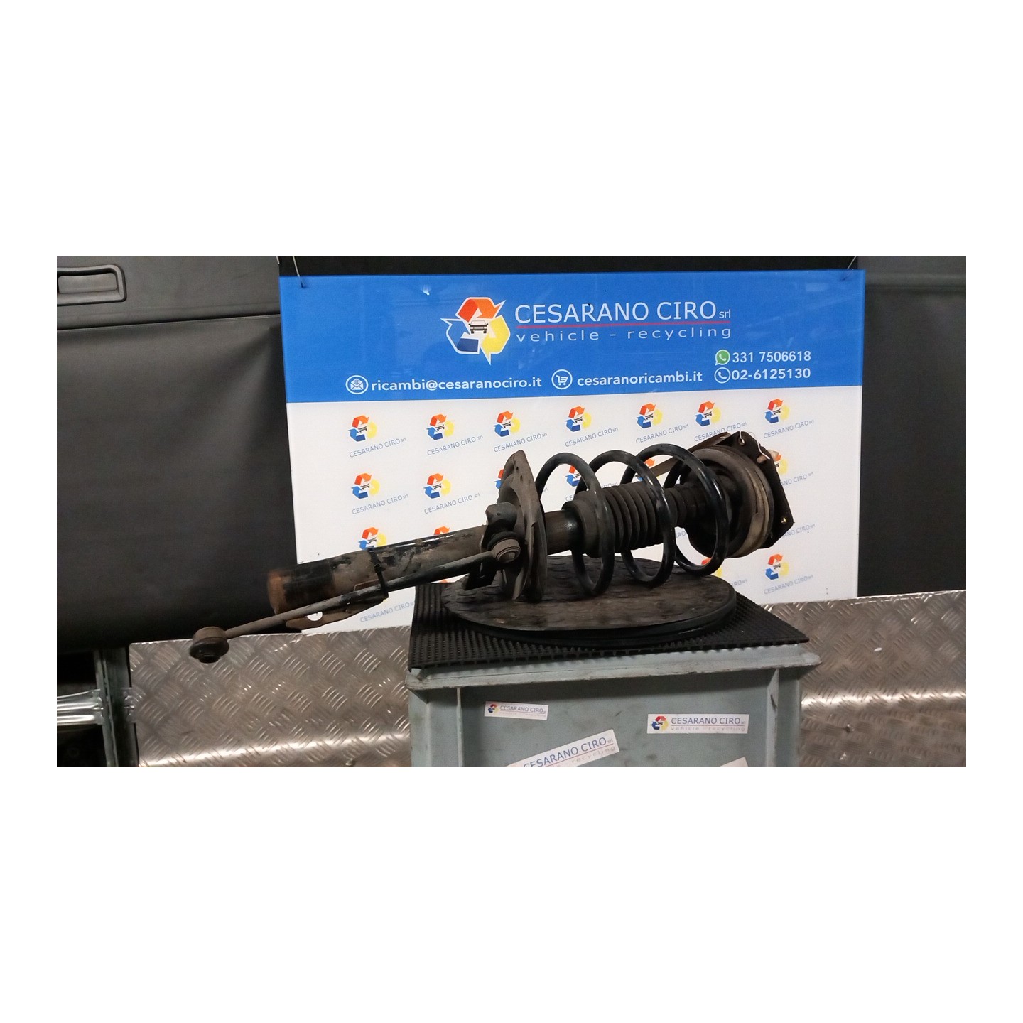 AMMORTIZZATORE ANT. SX. 065 RENAULT MEGANE 2A SERIE (09/02-02/06) K9KP7 8200335187
