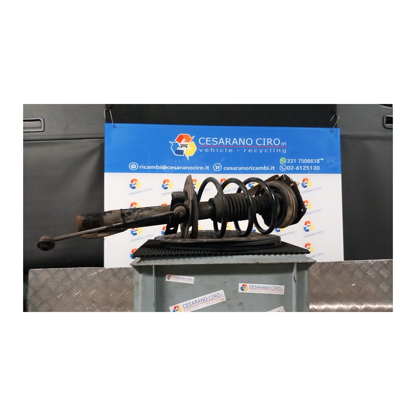AMMORTIZZATORE ANT. SX. 065 RENAULT MEGANE 2A SERIE (09/02-02/06) K9KP7 8200335187