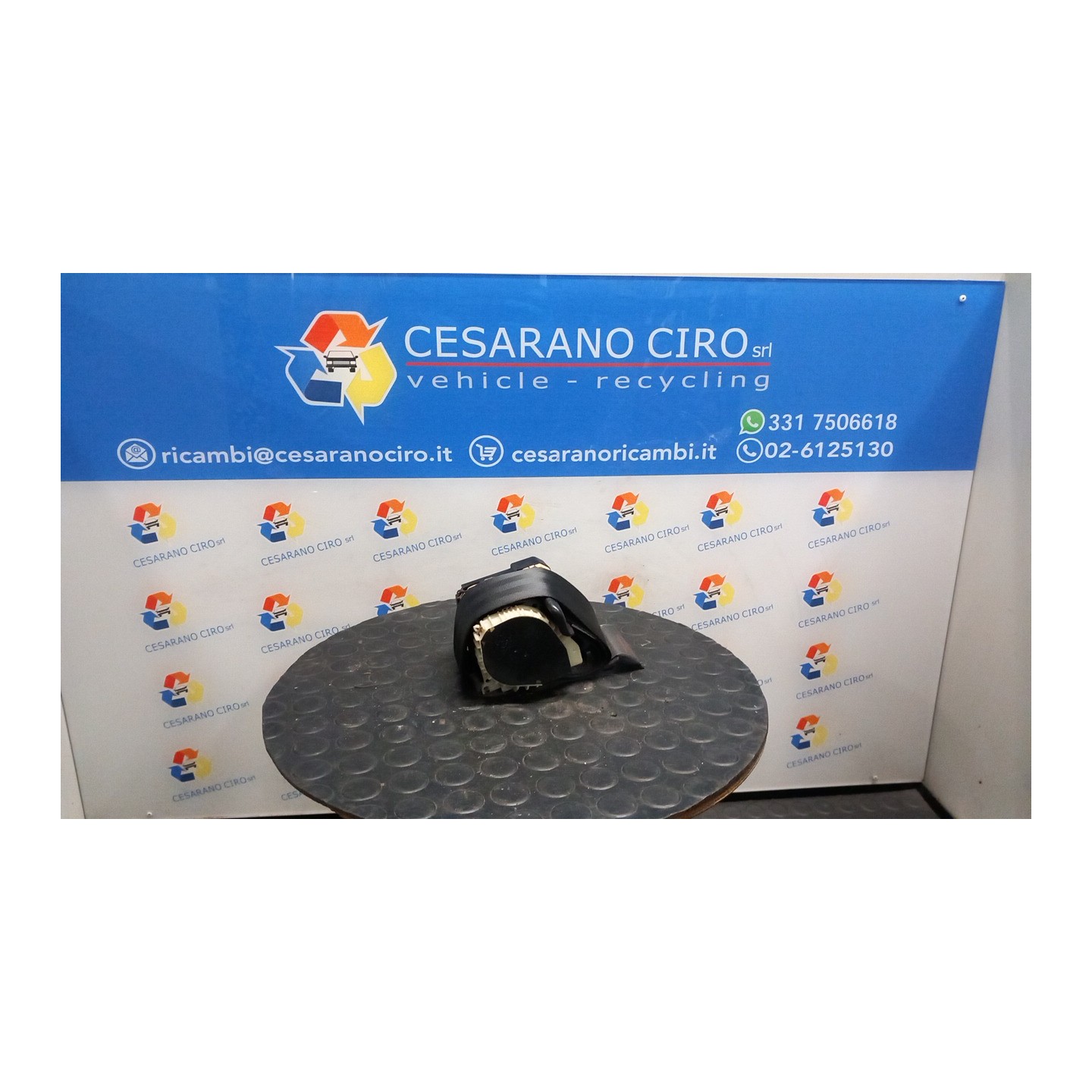 CINTURA DI SICUREZZA ANT. DX. 005 CITROEN C3 PLURIEL (05/03-11/10) 8HZ 8973ZJ