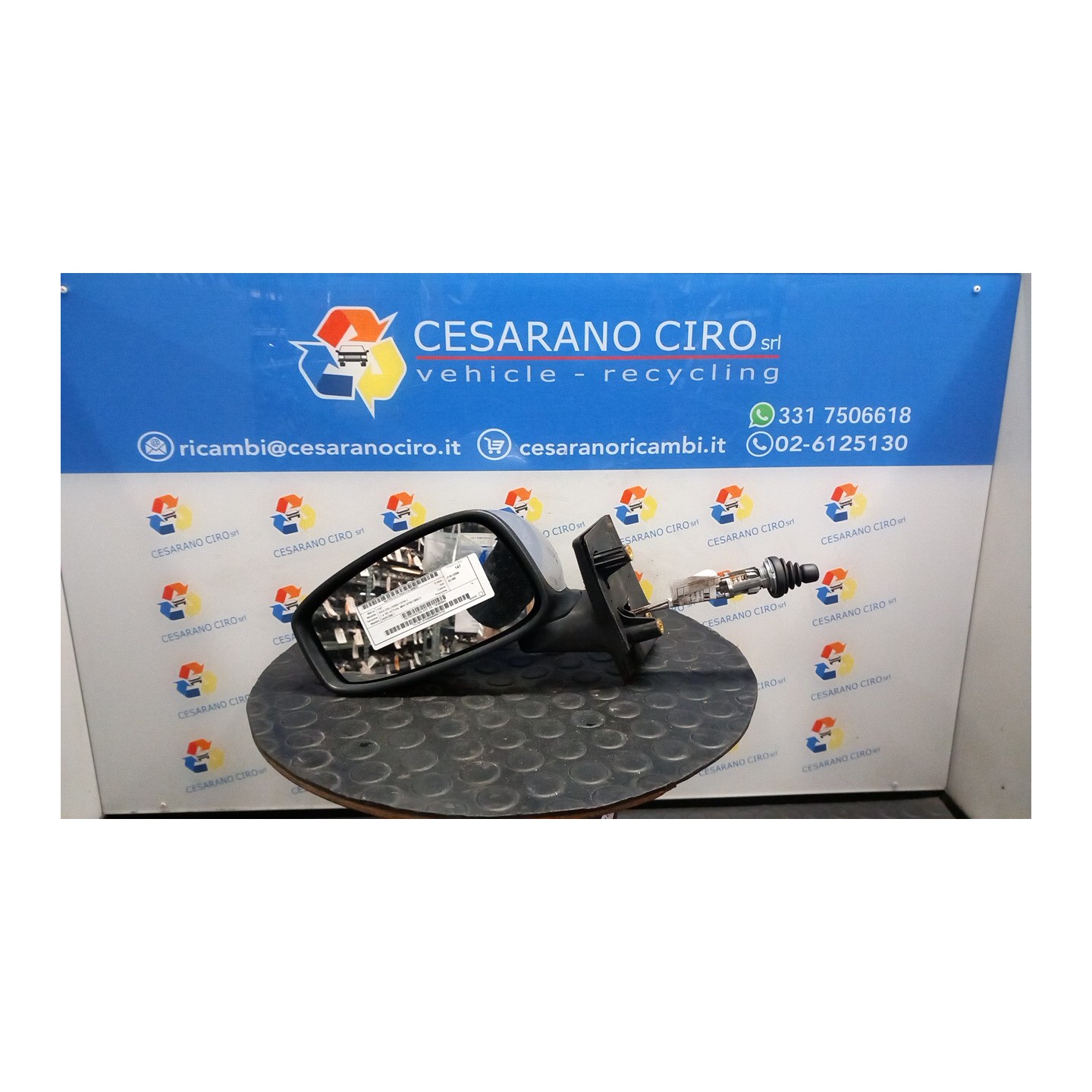 RETROVISORE EST. SX. 037 FIAT IDEA (2S) (10/03-12/10) 843A1000 735360563