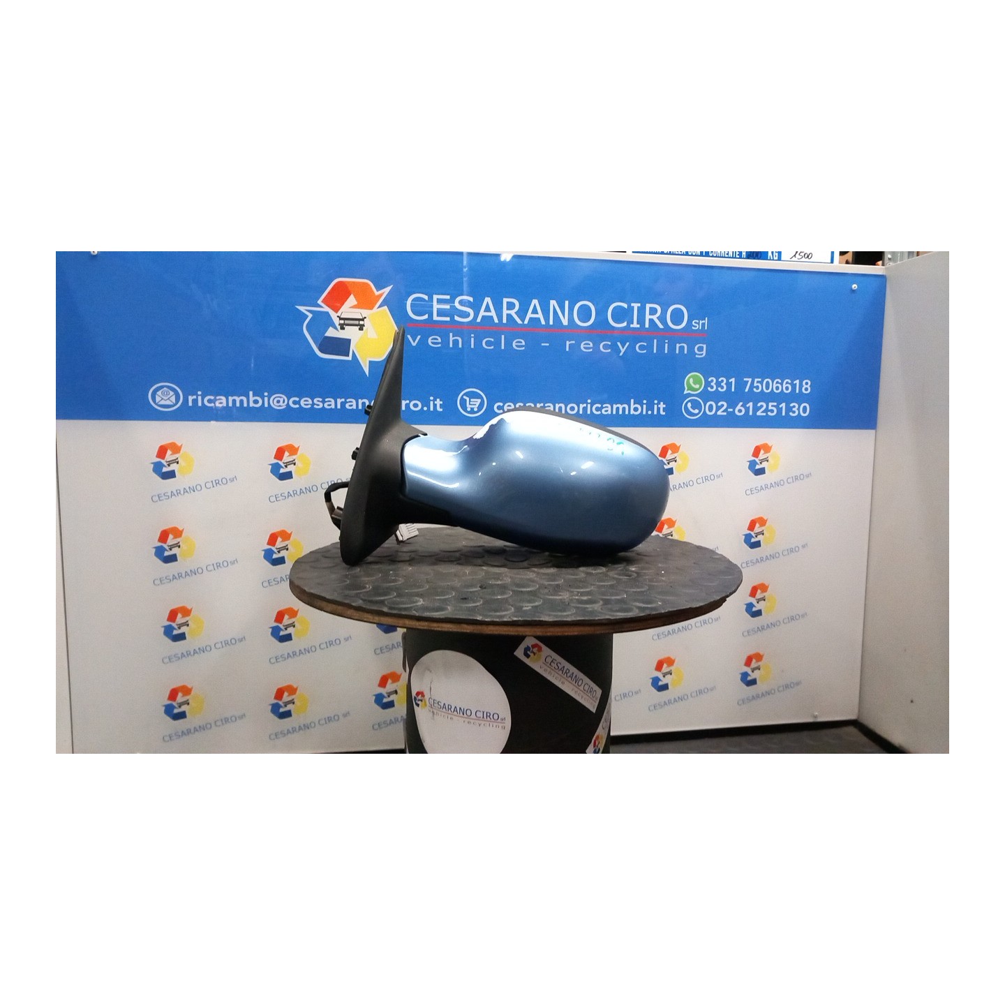 RETROVISORE EST. REGOLAZ. ELETTR. SX. 056 NISSAN MICRA (K12E) (11/02-05/06) CR12 96302AX661