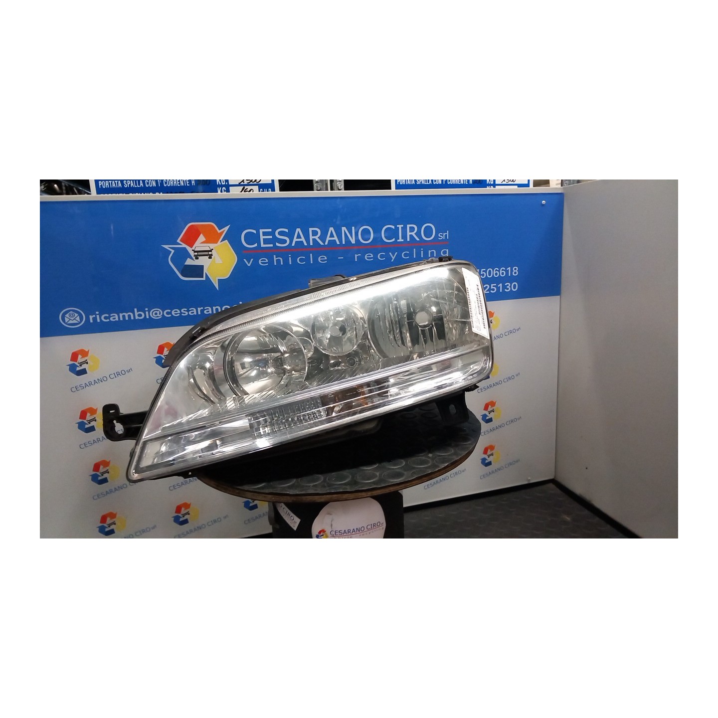 PROIETTORE RESTYLE 05/08,C/FENDINEBBIA SX. 074 FIAT IDEA (2S) (10/03-12/10) 188A9000 51780723