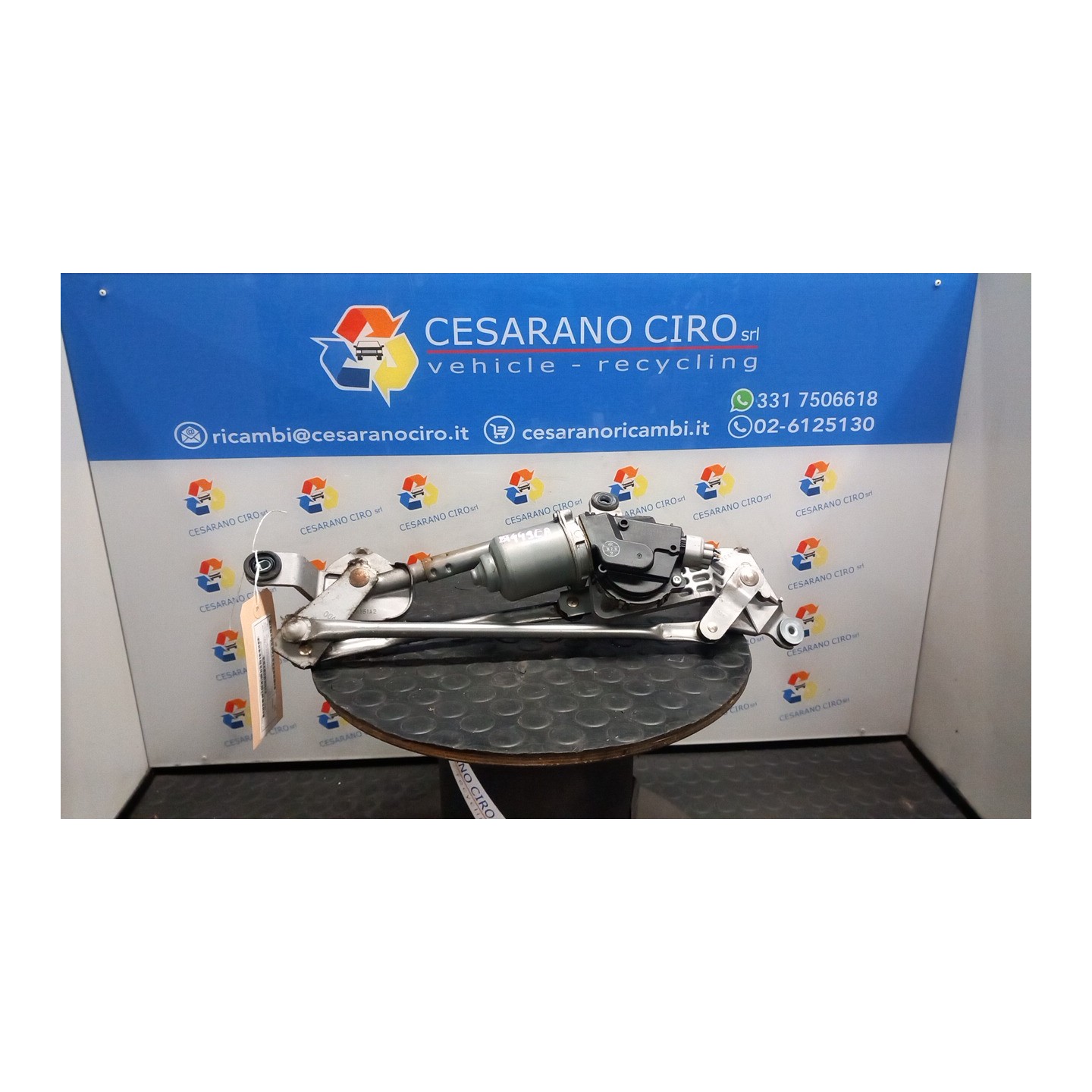 MECCANISMO TERGIPARABREZZA CON MOTORINO 076 FIAT SEDICI (3B) (02/06-11/11) D19AA 71750969