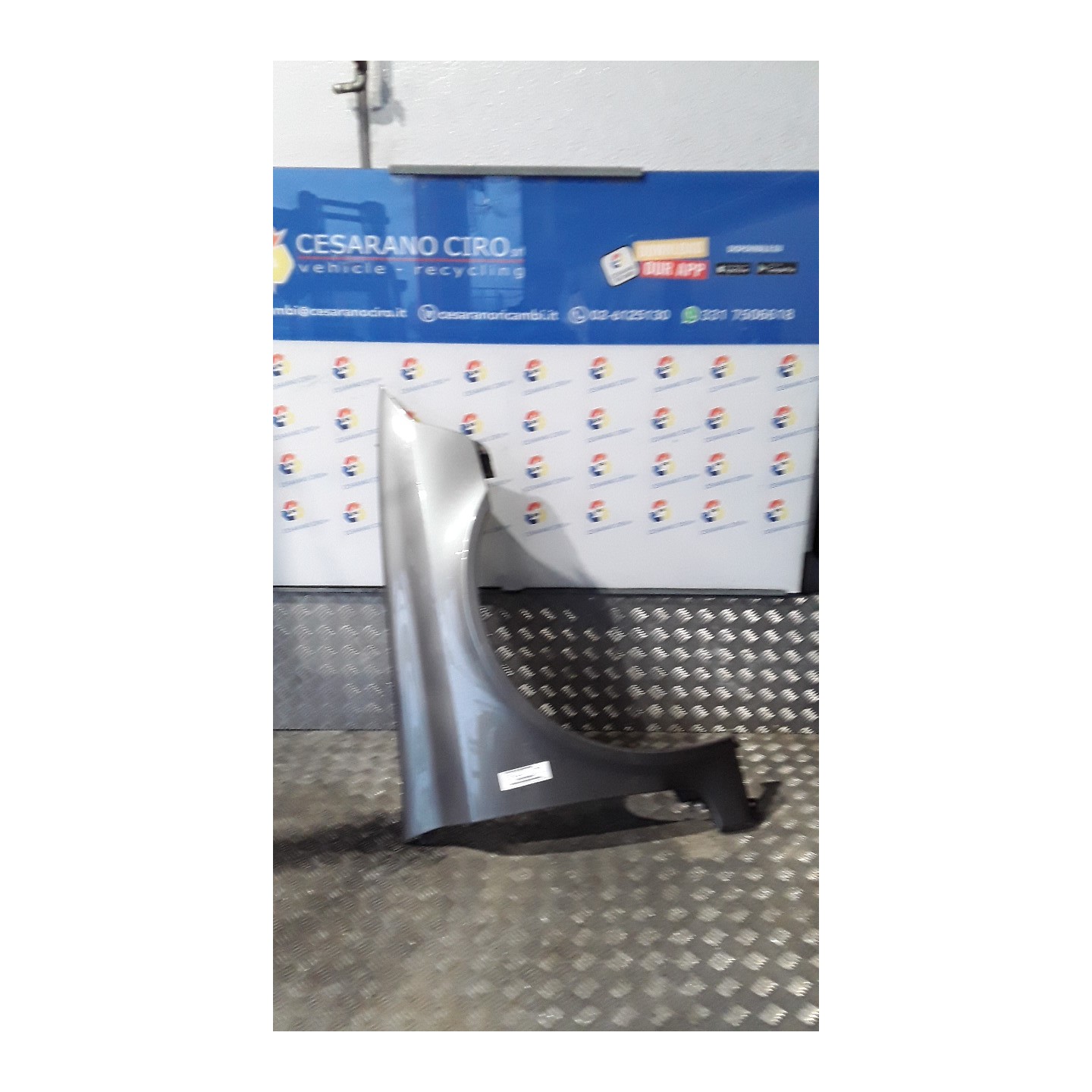 PARAFANGO ANT. DX. 010 RENAULT LAGUNA 2A SERIE (03/05-09/07) F9Q17 7701475994