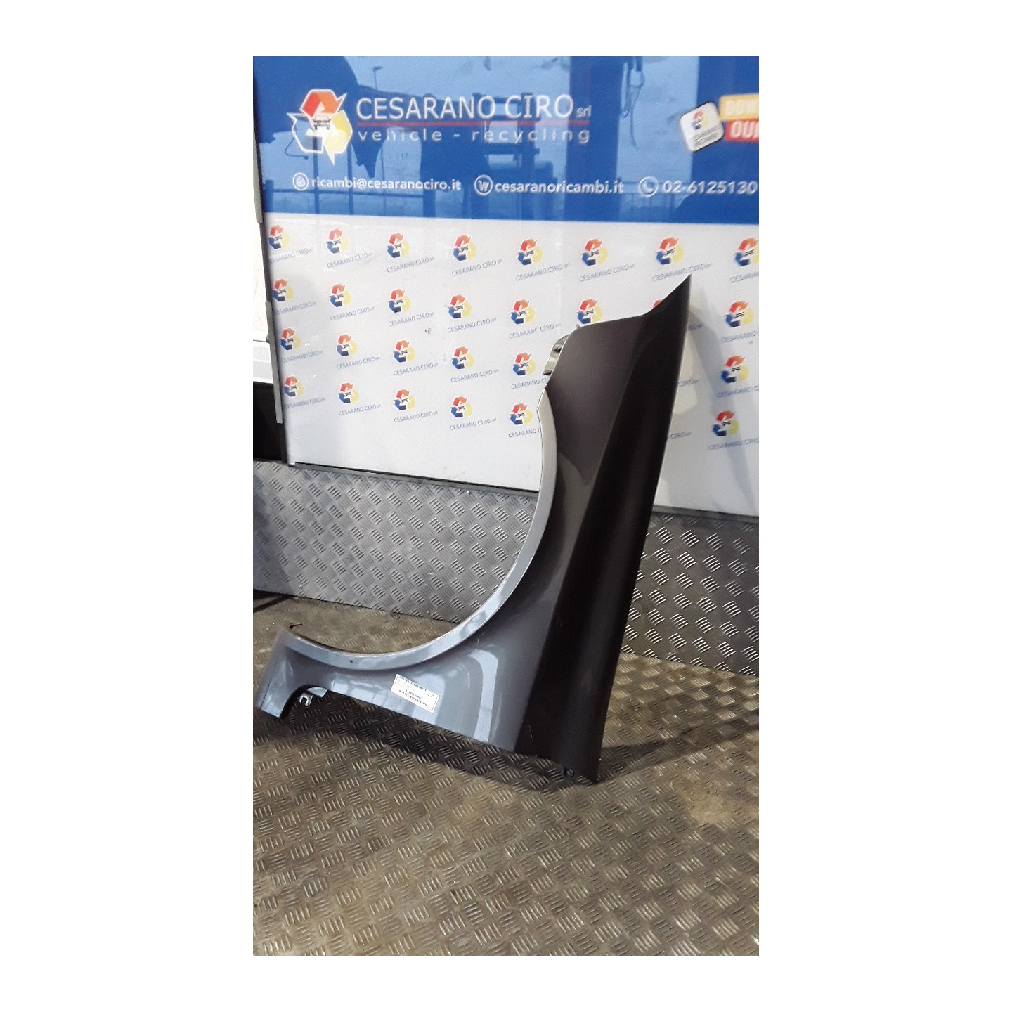 PARAFANGO ANT. SX. 011 RENAULT LAGUNA 2A SERIE (03/05-09/07) F9Q17 7701475993