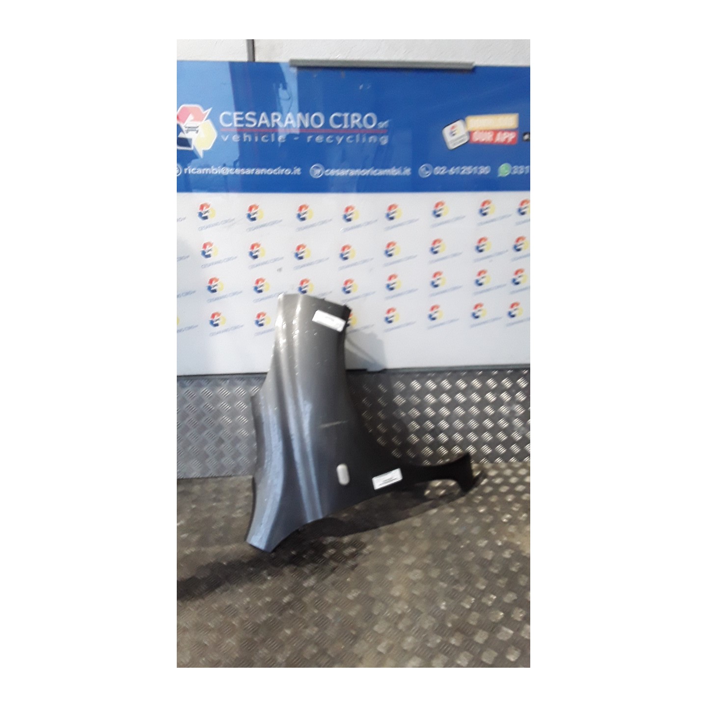 PARAFANGO ANT. DX. 016 NISSAN MICRA (CK12E) (11/05-) CR14 63100AX630