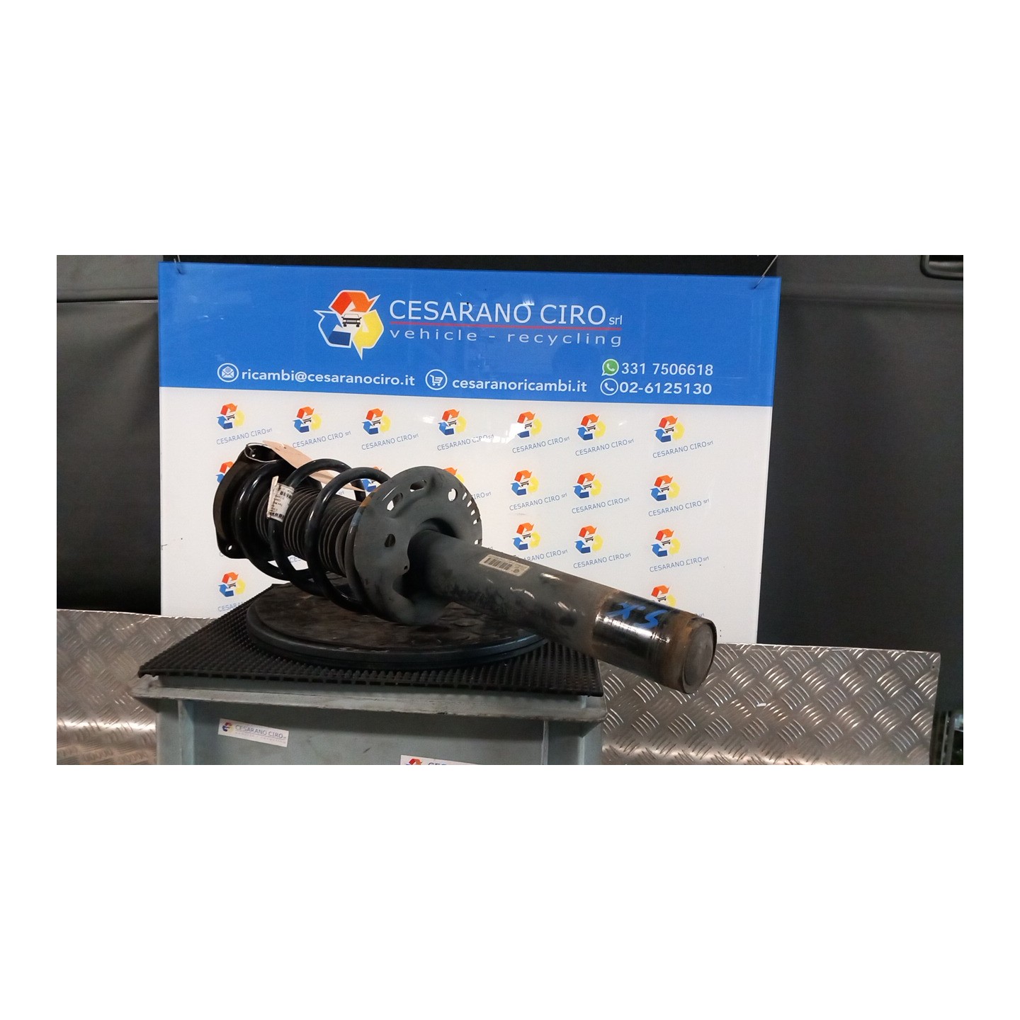 AMMORTIZZATORE ANT. C/ELEM.INSON.55MM SX. 069 VOLKSWAGEN GOLF PLUS (5M) (01/05-04/09) BLF 1T0413031HM