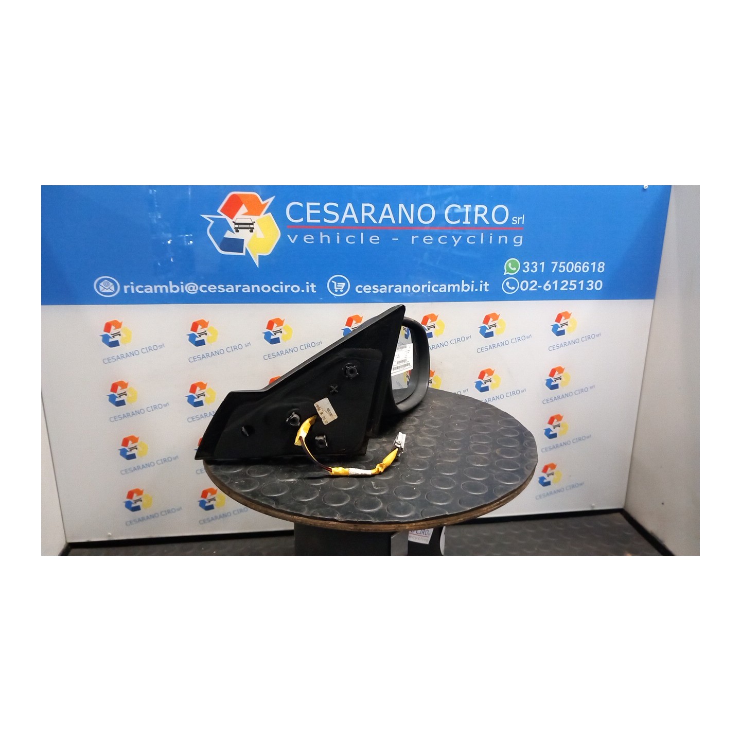 RETROVISORE EST. REGOLAZ. ELETTR. TERMICO DX. 124 NISSAN MICRA (CK12E) (11/05-) CR14 96301BC30C