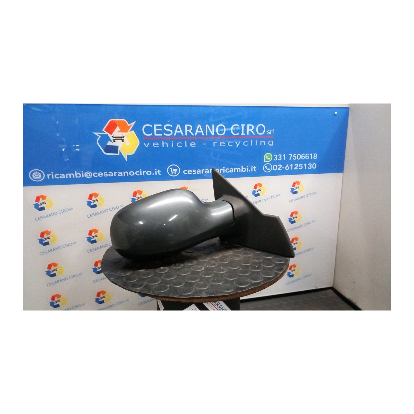 RETROVISORE EST. REGOLAZ. ELETTR. TERMICO DX. 124 NISSAN MICRA (CK12E) (11/05-) CR14 96301BC30C