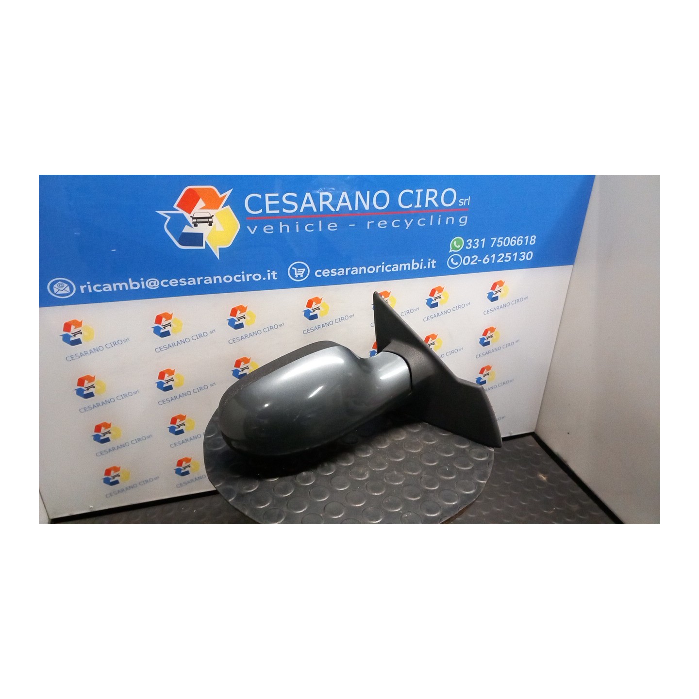 RETROVISORE EST. REGOLAZ. ELETTR. TERMICO DX. 124 NISSAN MICRA (CK12E) (11/05-) CR14 96301BC30C