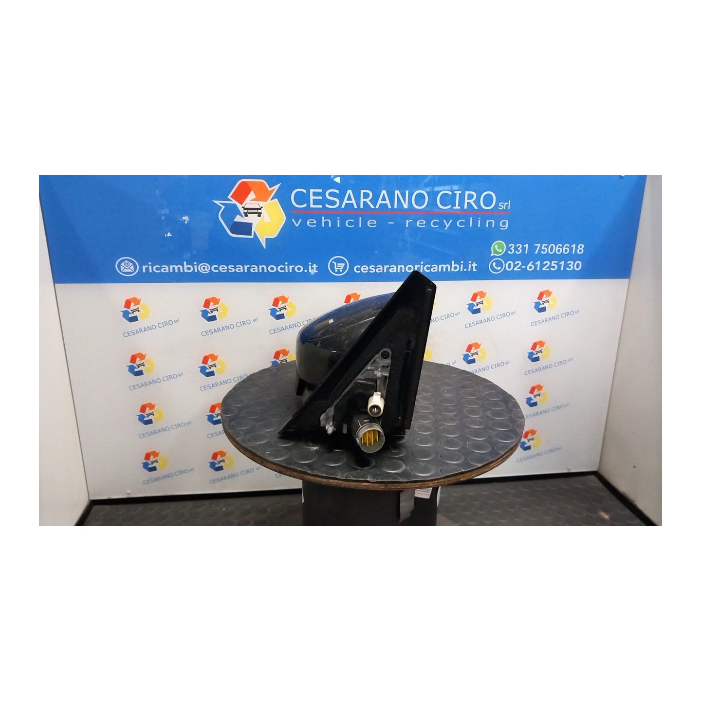 RETROVISORE EST. REGOLAZ. ELETTR. ELETTRICO DX. 129 RENAULT ESPACE 3A SERIE (03/06-) M9RC7 7701053700