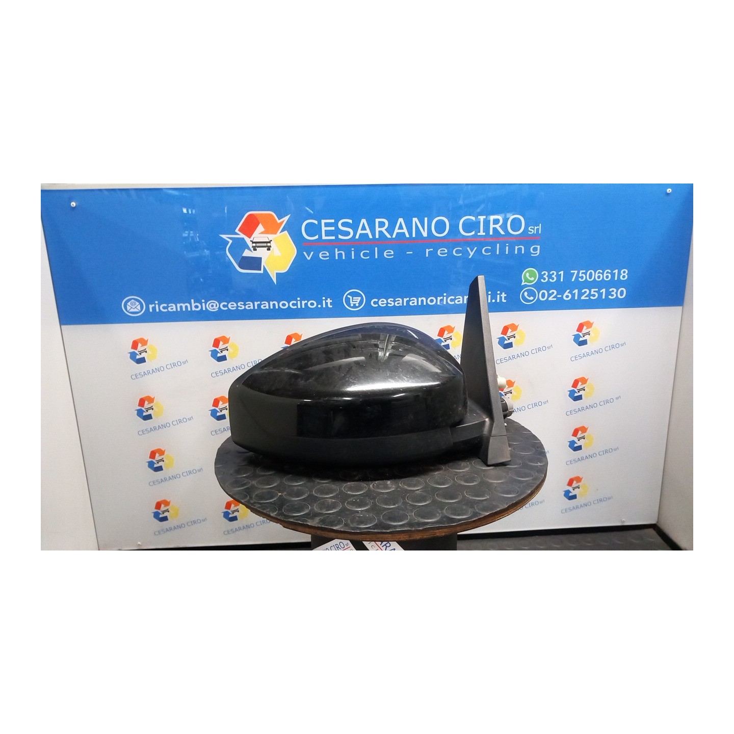 RETROVISORE EST. REGOLAZ. ELETTR. ELETTRICO DX. 129 RENAULT ESPACE 3A SERIE (03/06-) M9RC7 7701053700