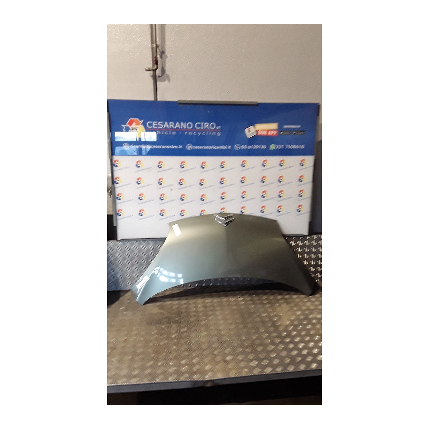 COFANO ANT. 157 CITROEN C1 (05/05-04/14) 1KR 1612542580