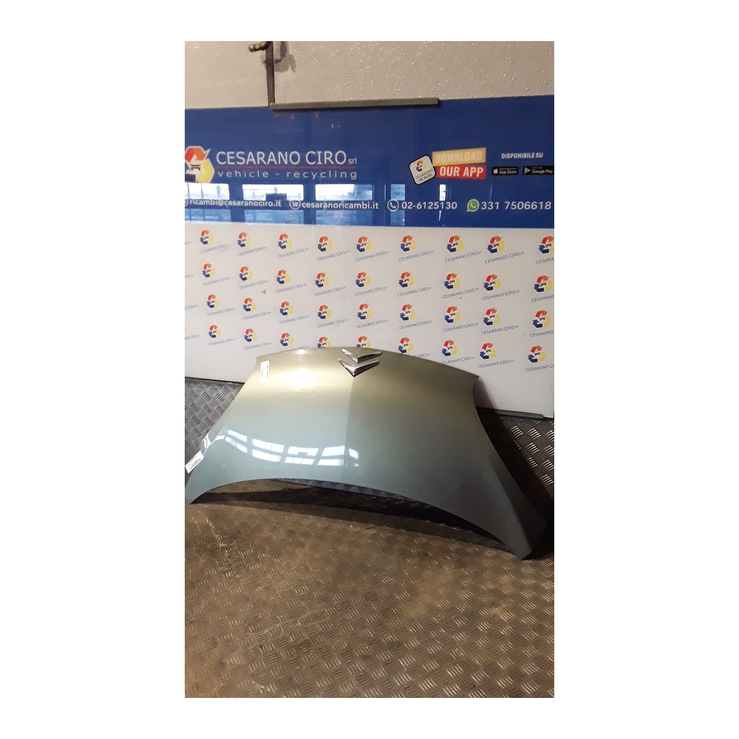 COFANO ANT. 157 CITROEN C1 (05/05-04/14) 1KR 1612542580