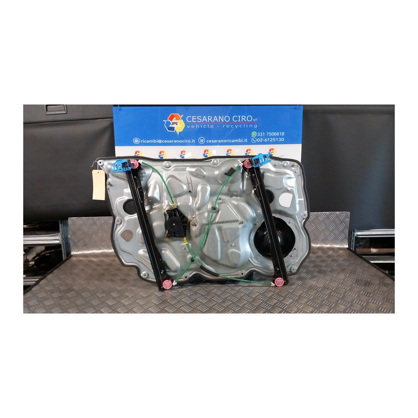 ALZACRISTALLO ELETTR. PORTA ANT. DX. 047 FIAT CROMA (2T) (10/07-12/11) 939A2000 71740198