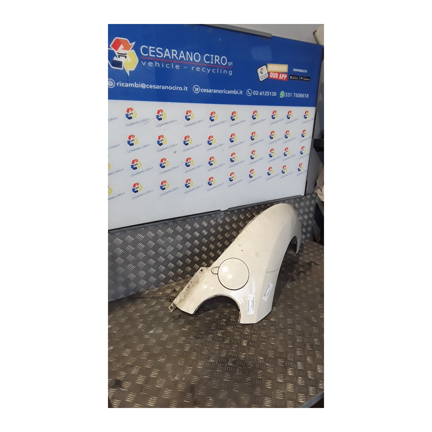 PARAFANGO POST. DX. 103 VOLKSWAGEN NEW BEETLE CABRIO (1Y) BFS 1Y0809604C