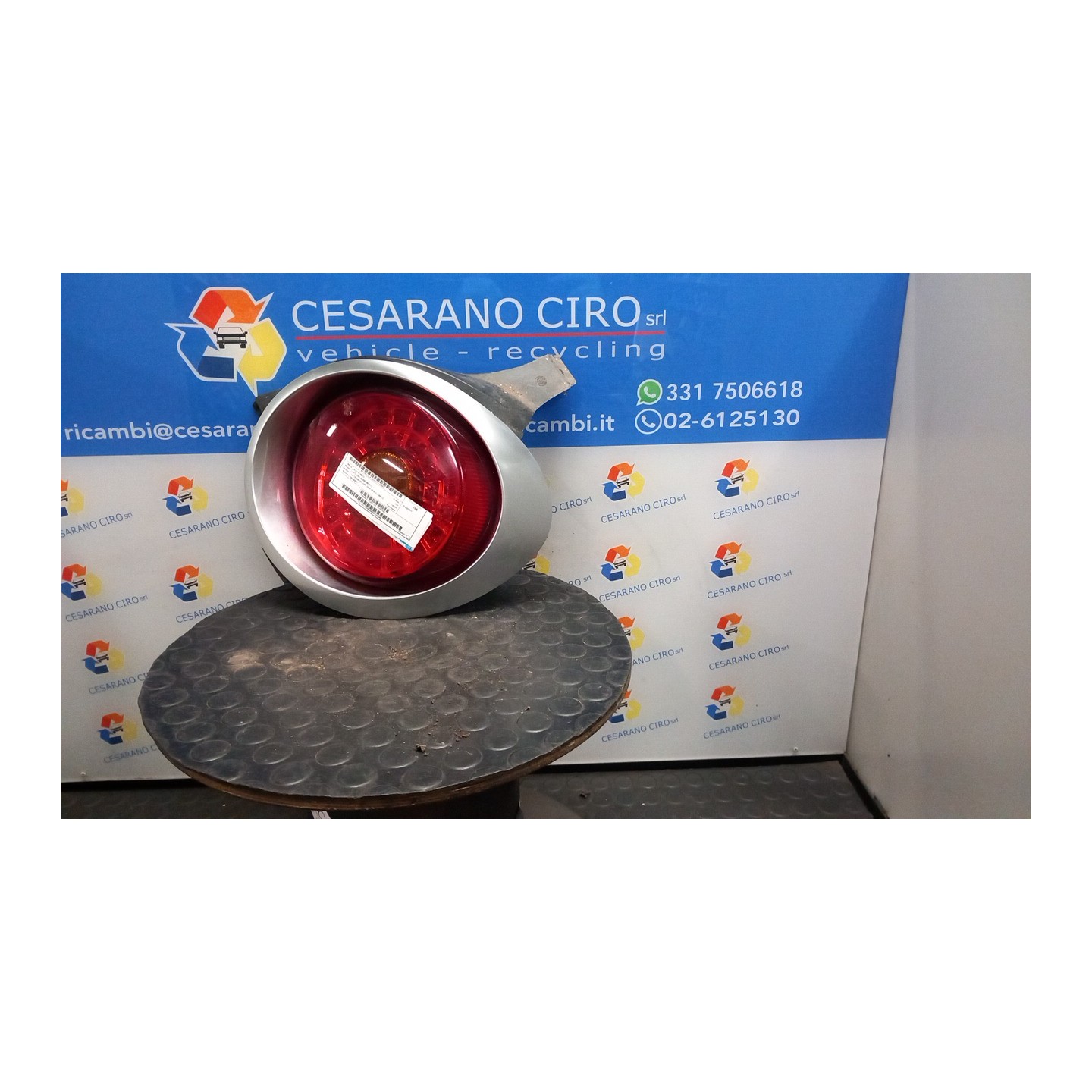 FANALE POST. DX. 021 ALFA ROMEO MITO (X6) (06/08-06/11) 198A4000 71752162