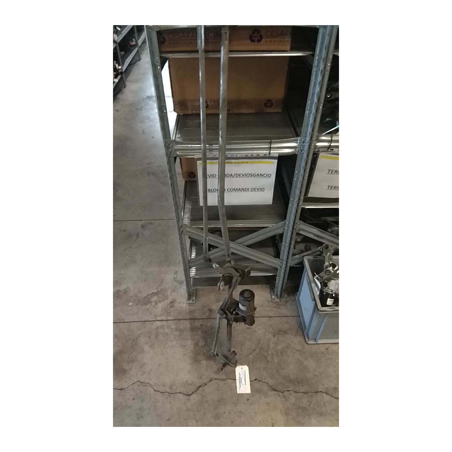 MECCANISMO TERGIPARABREZZA CON MOTORINO 040 PEUGEOT 307 (04/01-12/06) KFU 6405J6
