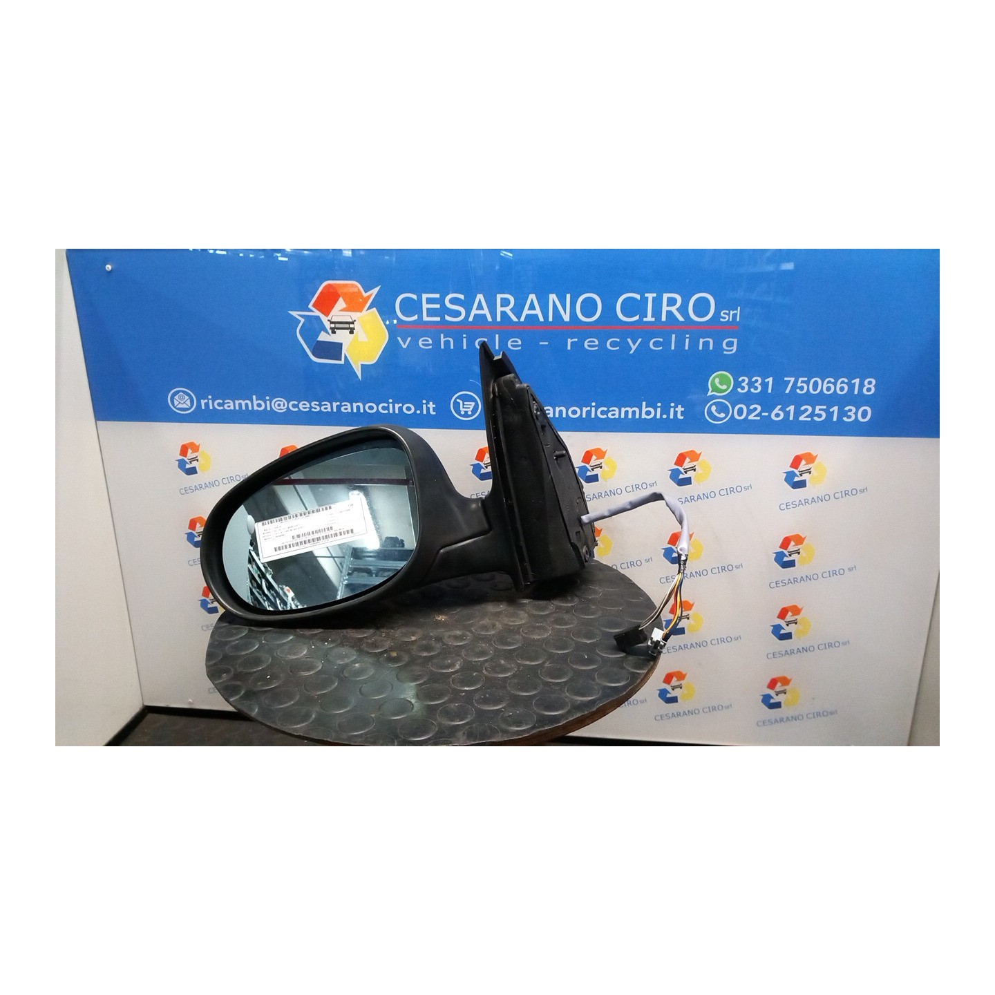RETROVISORE EST. REGOLAZ. ELETTR. DX. 017 LANCIA DELTA (TH) (06/08-03/11) 198A4000 735474624