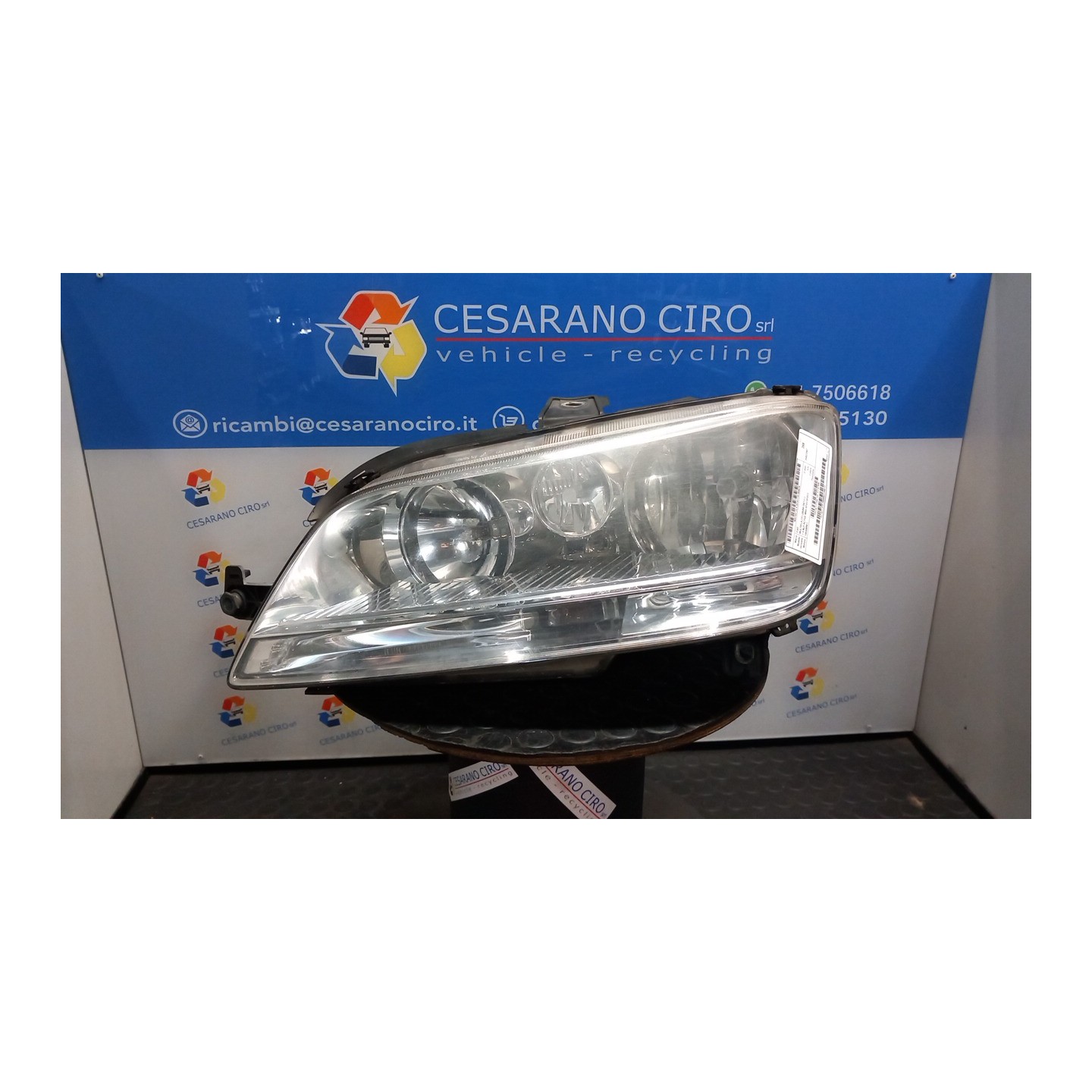 PROIETTORE SX. 026 FIAT MULTIPLA (1F) (05/04-04/12) 186A9000 51747605