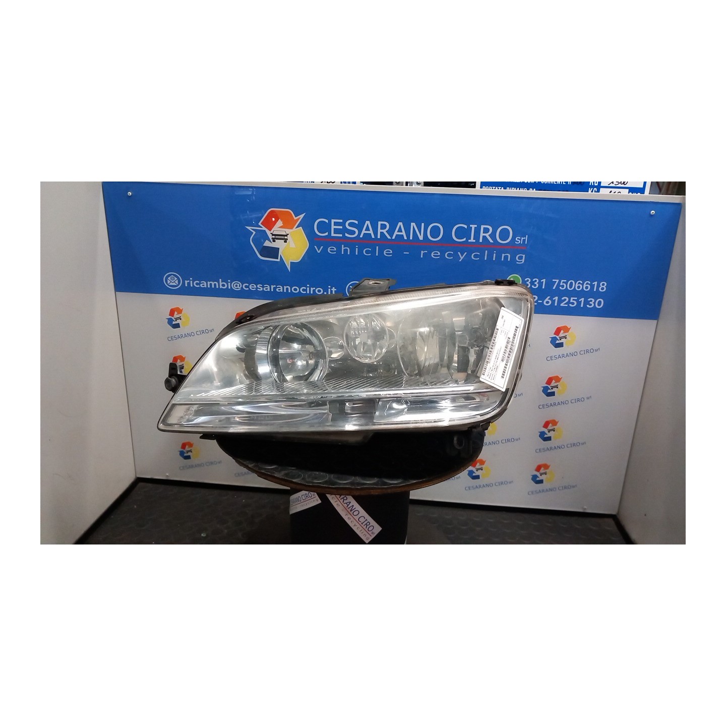 PROIETTORE SX. 026 FIAT MULTIPLA (1F) (05/04-04/12) 186A9000 51747605