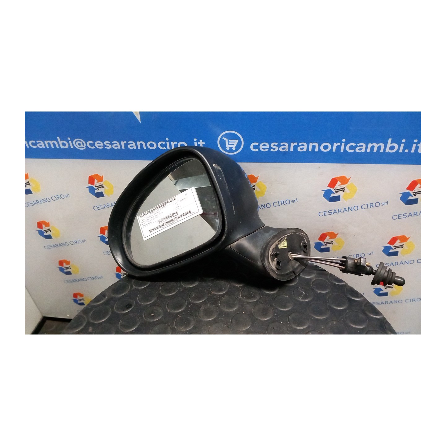 RETROVISORE EST. SX. 081 CHEVROLET (DAEWOO) MATIZ (M200) (04/05-12/10) A08S3 96600405