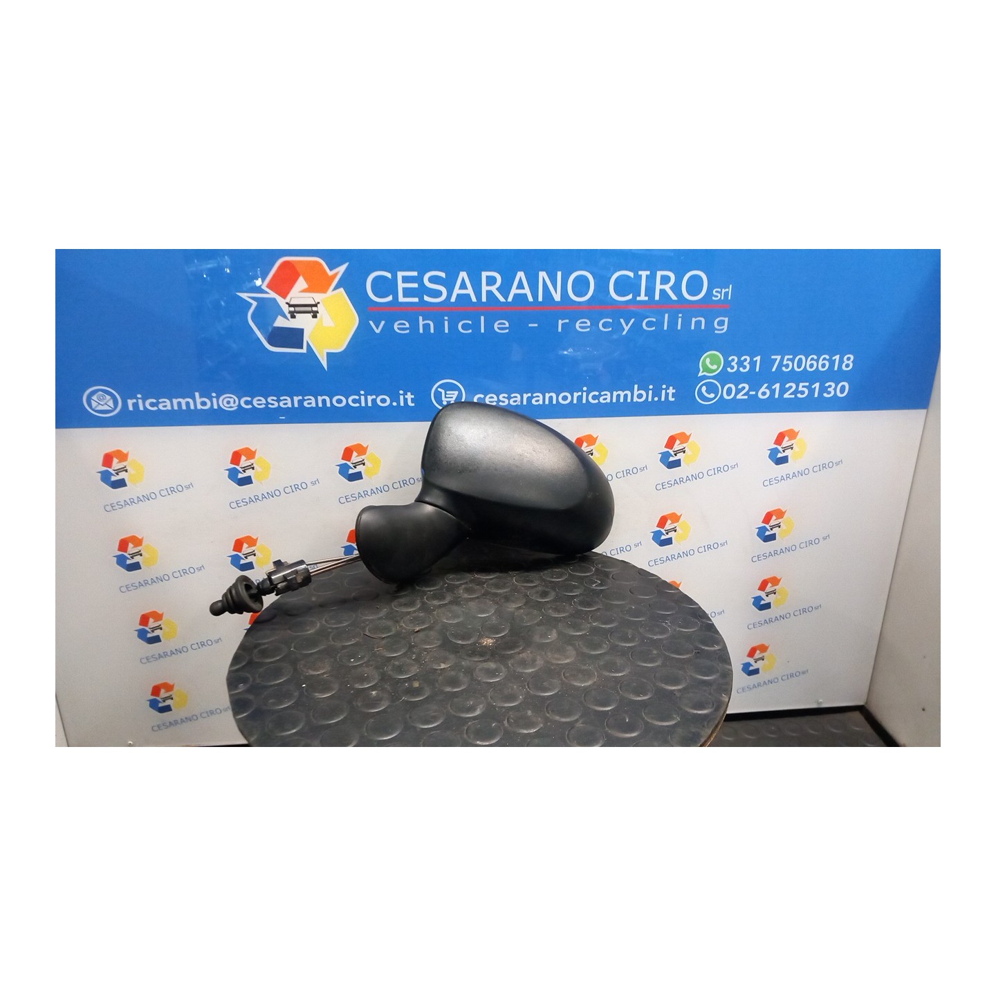 RETROVISORE EST. SX. 081 CHEVROLET (DAEWOO) MATIZ (M200) (04/05-12/10) A08S3 96600405
