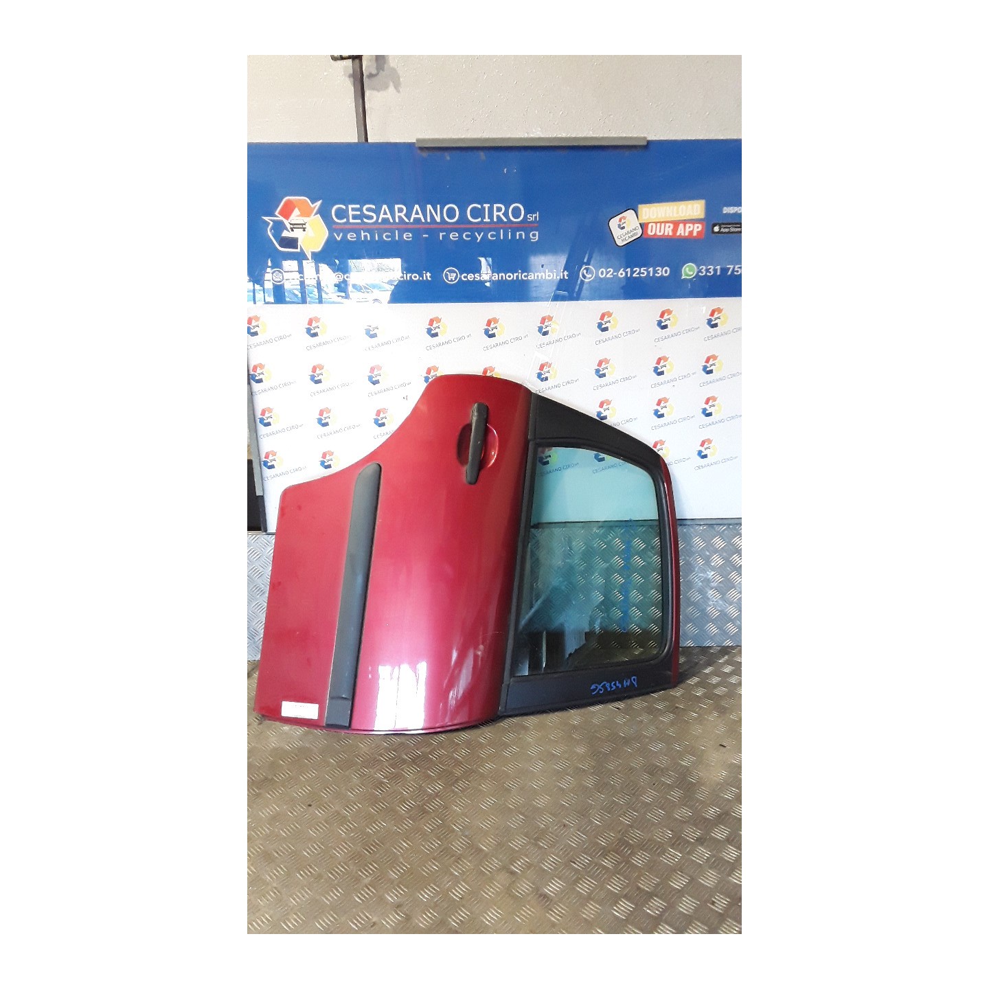 PORTA POST. DX. 083 CITROEN C3 2A SERIE (09/05-11/10) HFX 9008Q5