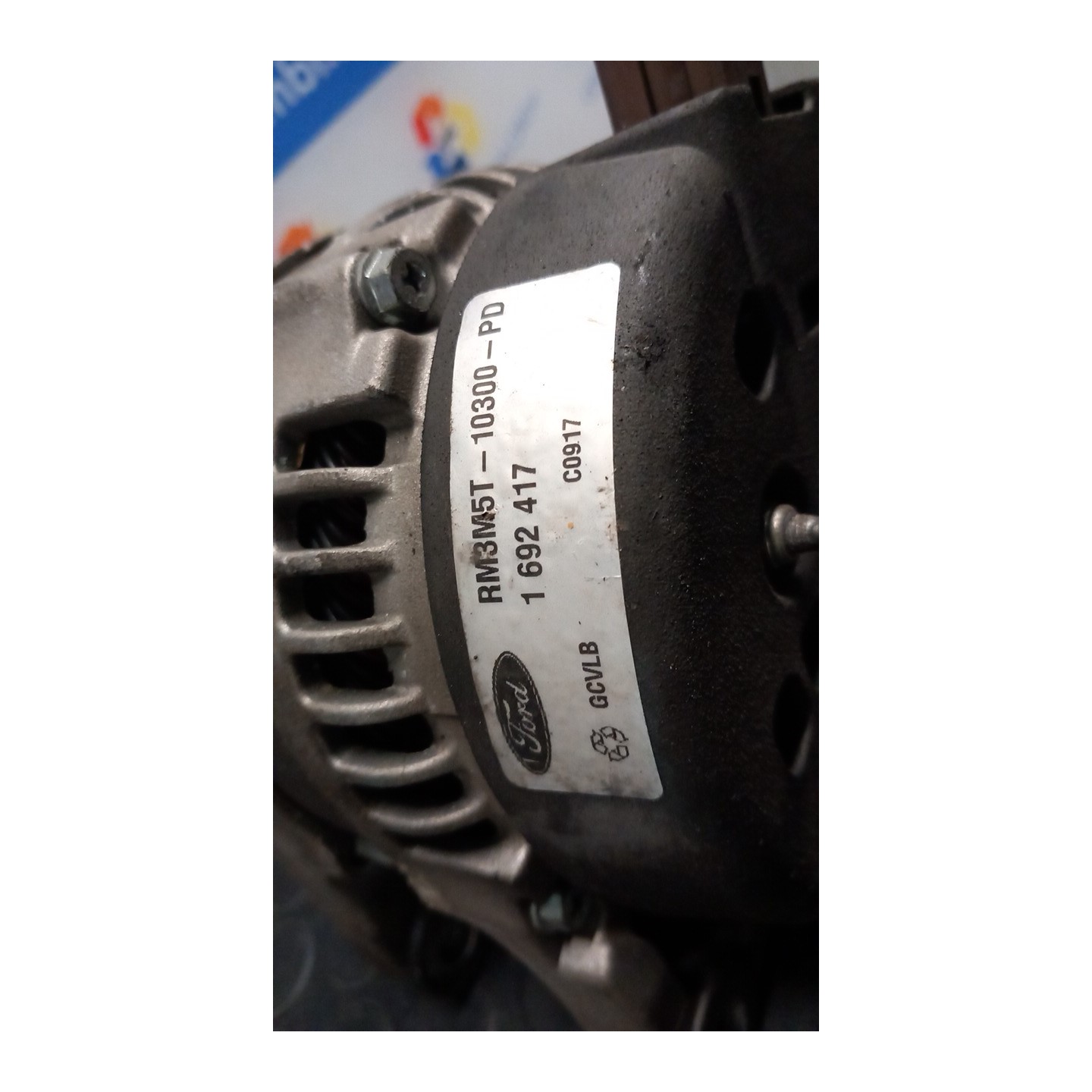 ALTERNATORE 120AMP 001 FORD FUSION (CBK) (09/02-) HHJB 1477737