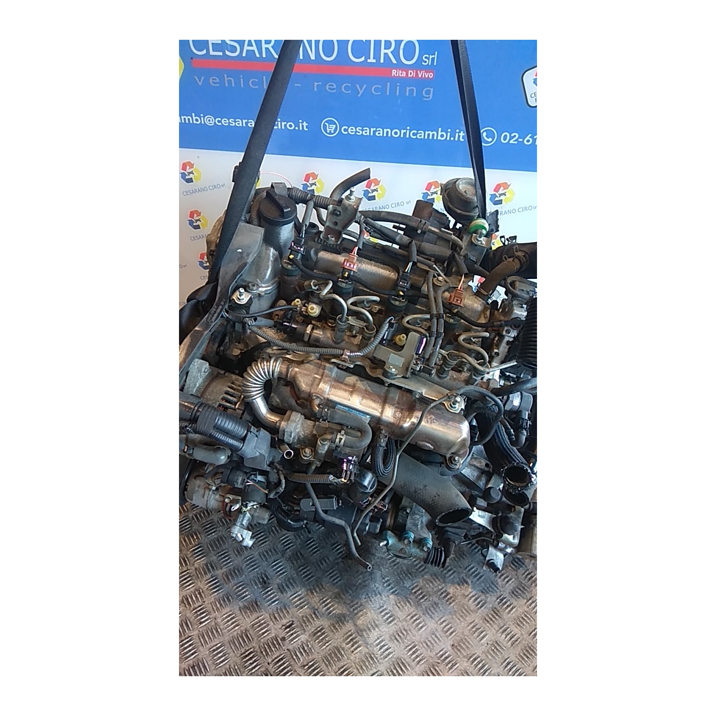 MOTORE COMPL. 008 TOYOTA YARIS (11/05-02/12) 1NDTV 190000N020