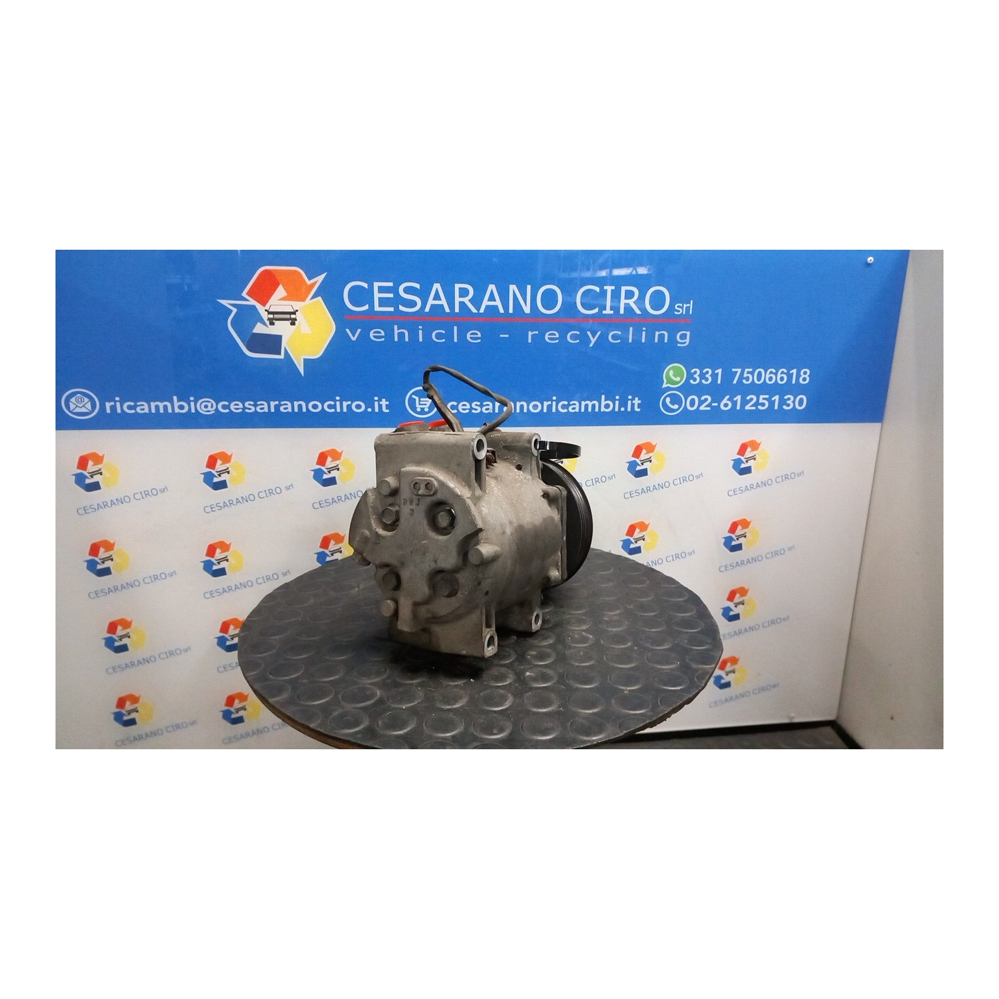 COMPRESSORE A/C 01-04- 011 HONDA JAZZ 1A SERIE (11/02-10/08) L12A4 38810PWAJ02
