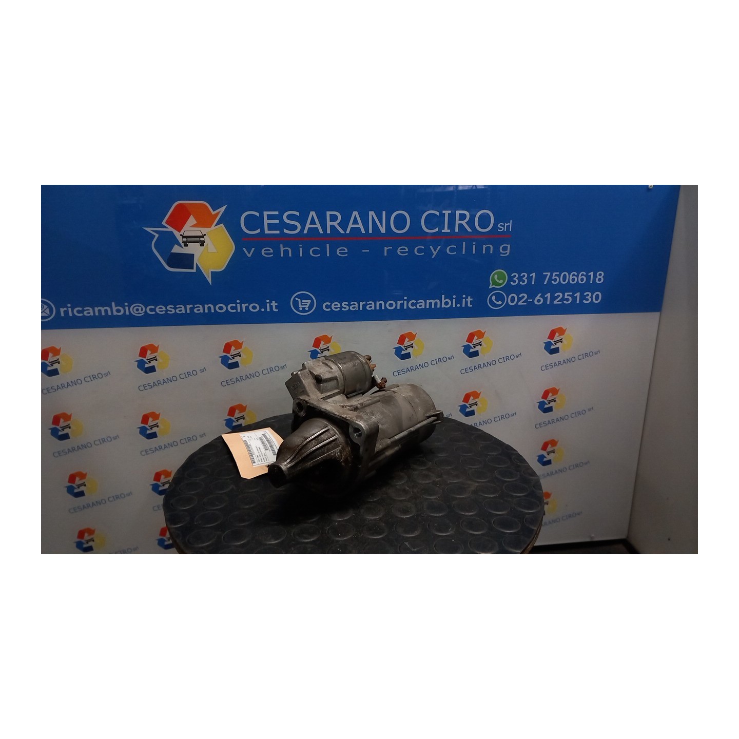 MOTORINO AVVIAMENTO ROTAZ. 04- 029 BMW SERIE 1 (E87) (09/04-03/07) 204D4 12417798035
