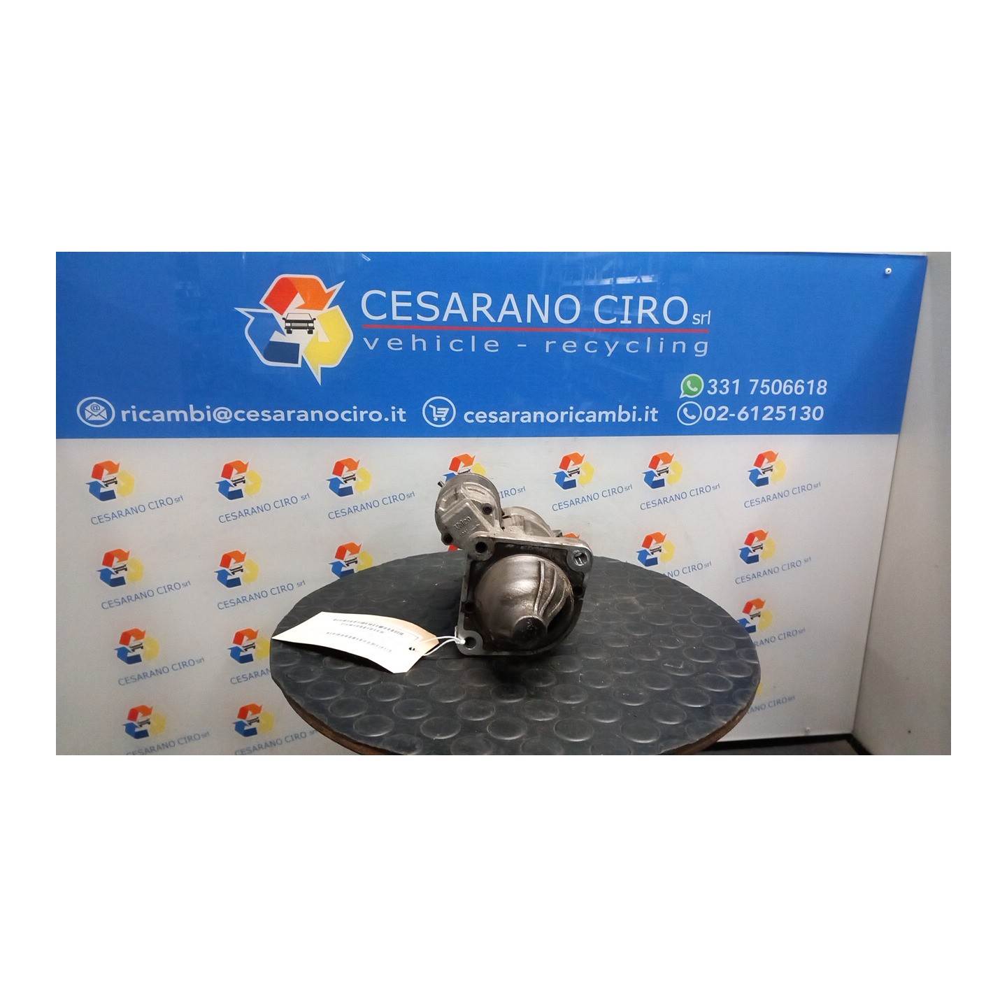 MOTORINO AVVIAMENTO ROTAZ. 04- 029 BMW SERIE 1 (E87) (09/04-03/07) 204D4 12417798035