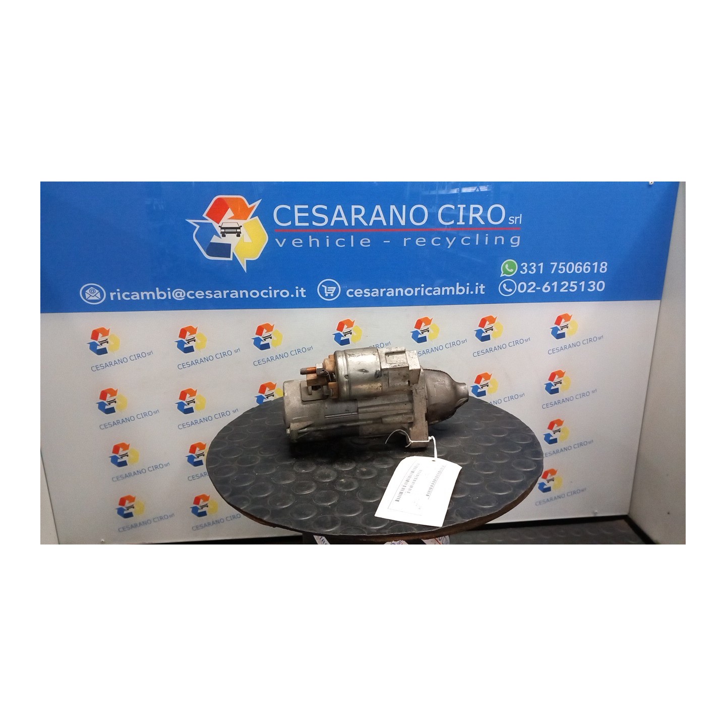 MOTORINO AVVIAMENTO ROTAZ. 04- 029 BMW SERIE 1 (E87) (09/04-03/07) 204D4 12417798035