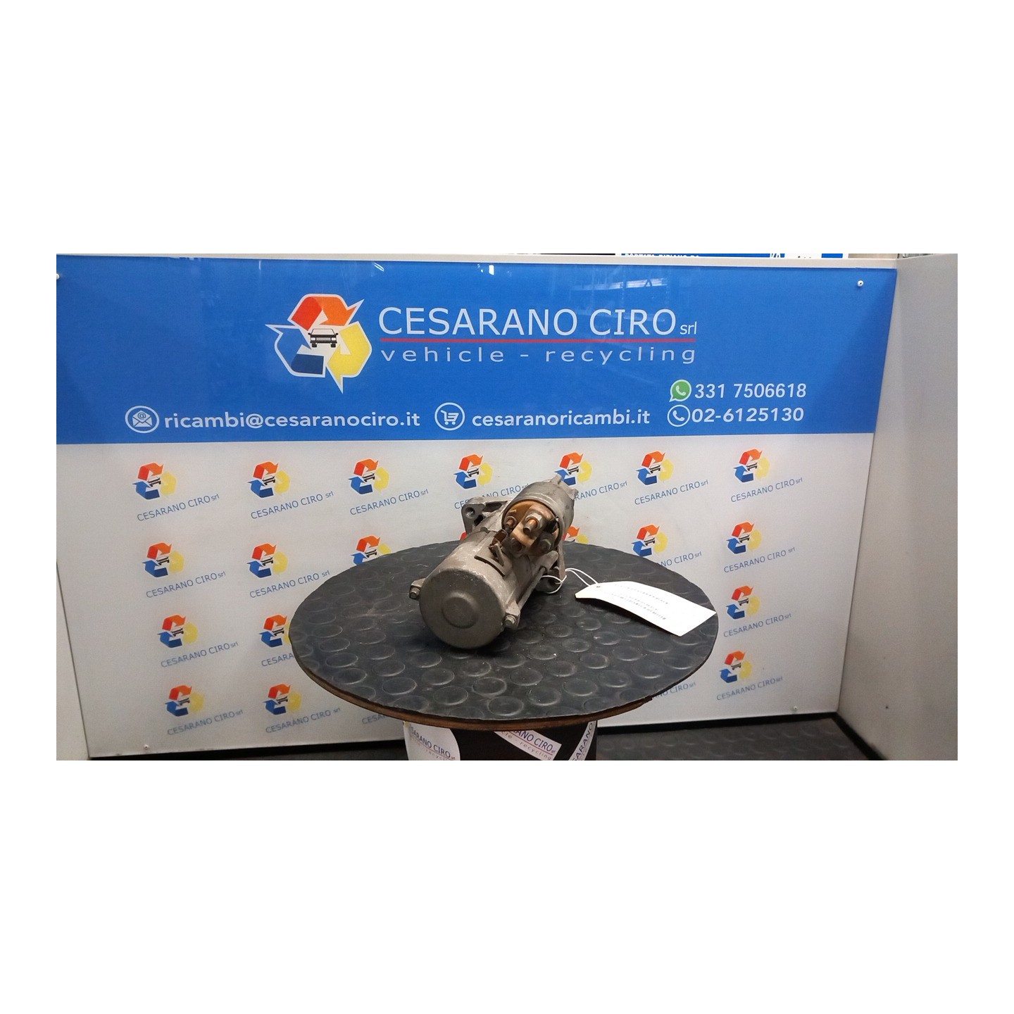 MOTORINO AVVIAMENTO ROTAZ. 04- 029 BMW SERIE 1 (E87) (09/04-03/07) 204D4 12417798035