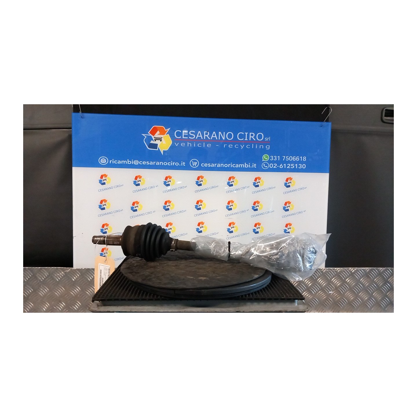 SEMIALBERO ANT. COMPL. SX. 032 FIAT PANDA (2Q) (09/03-12/10) 188A4000 46308260