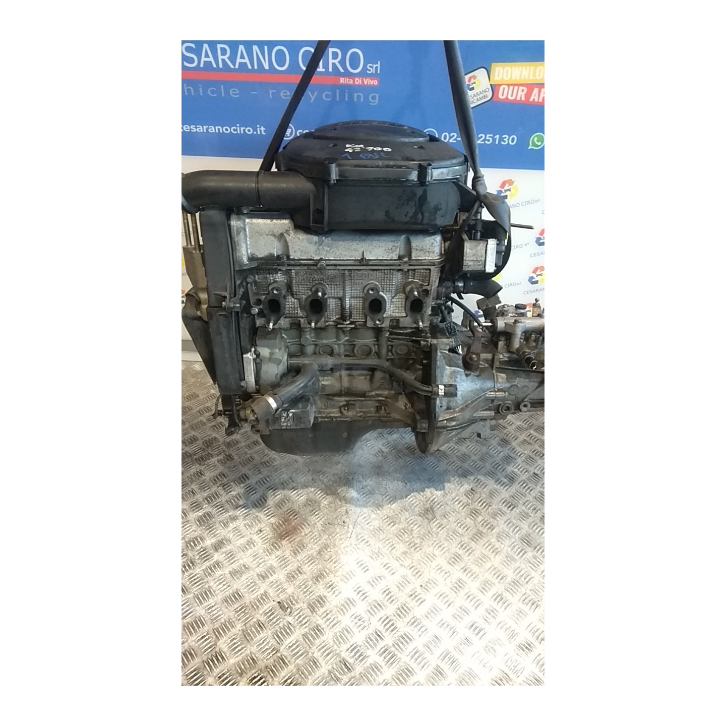 MOTORE COMPL. 041 FIAT PUNTO (2U) (07/03-01/07) 188A4000 71751089