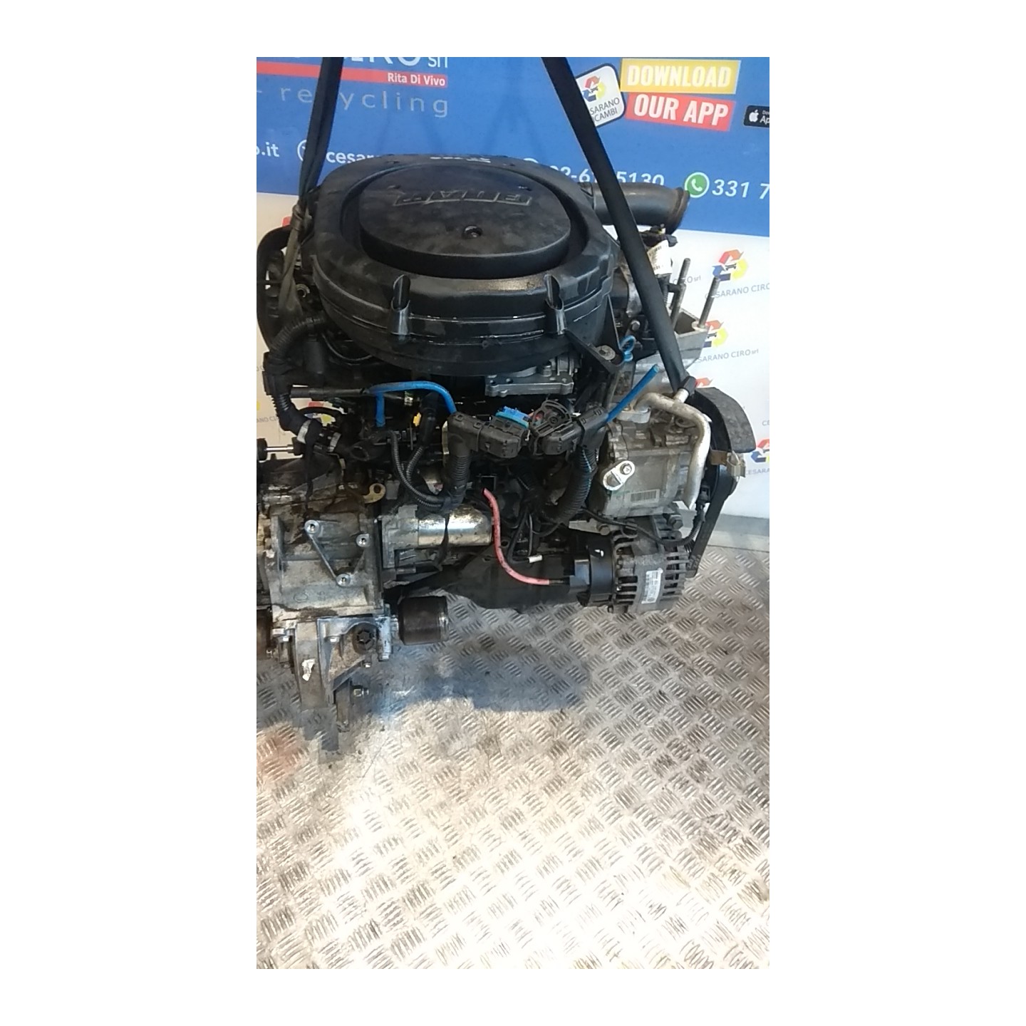 MOTORE COMPL. 041 FIAT PUNTO (2U) (07/03-01/07) 188A4000 71751089