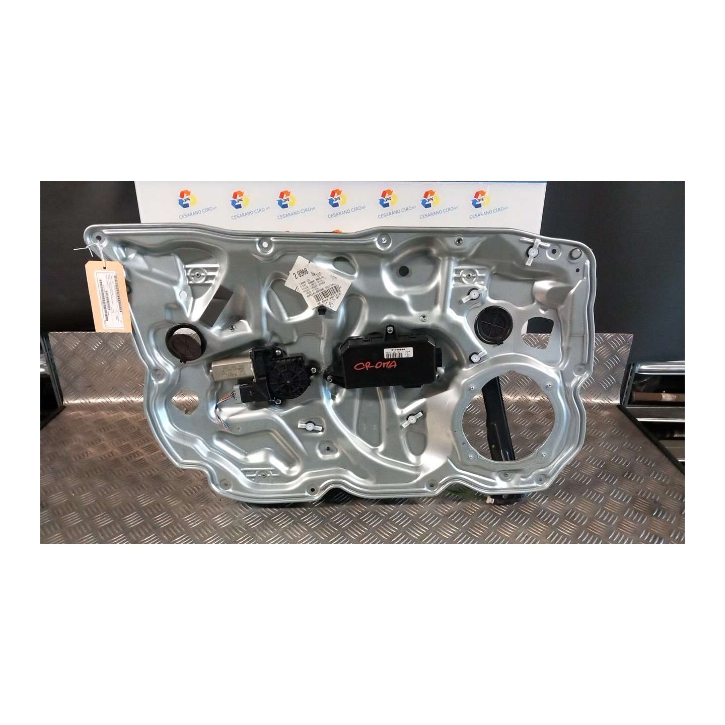 ALZACRISTALLO ELETTR. PORTA ANT. SX. 045 FIAT CROMA (2T) (04/05-10/07) 939A3000 71740199