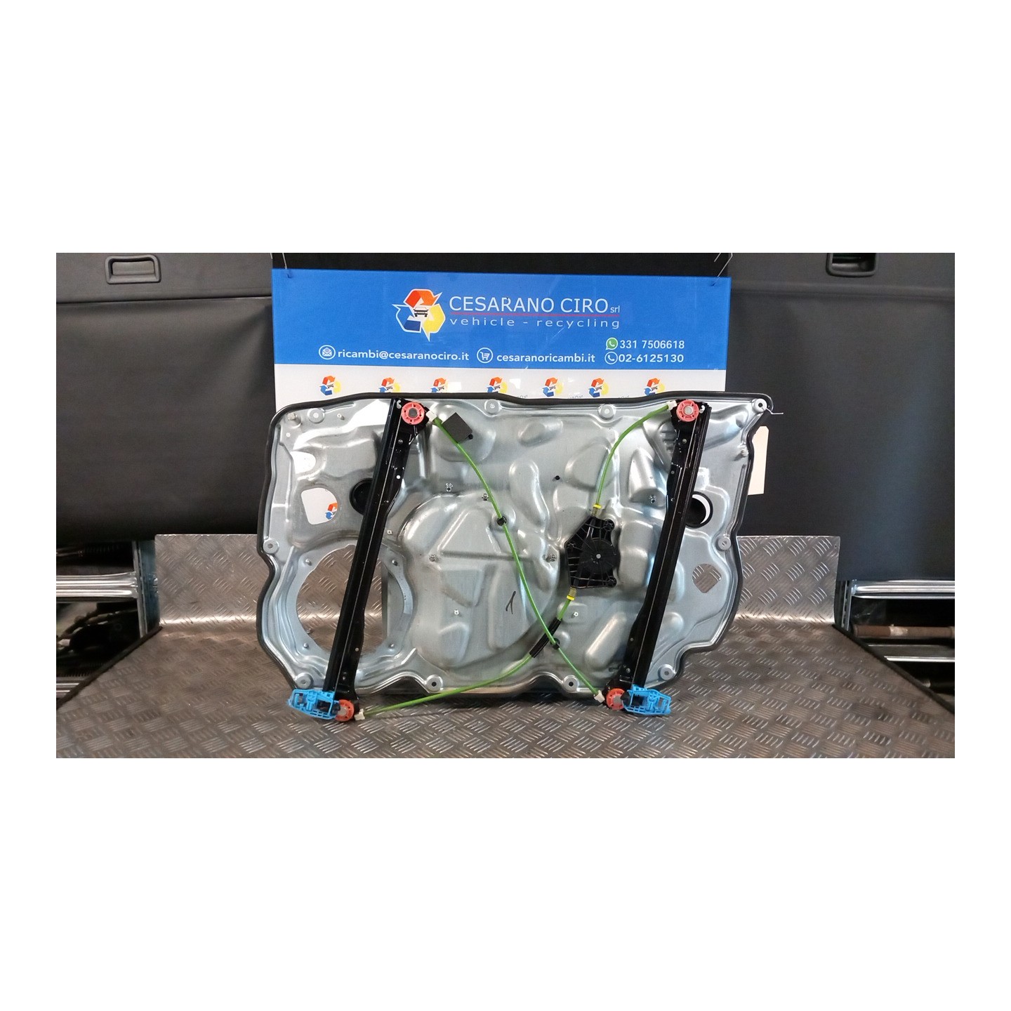 ALZACRISTALLO ELETTR. PORTA ANT. SX. 045 FIAT CROMA (2T) (04/05-10/07) 939A3000 71740199