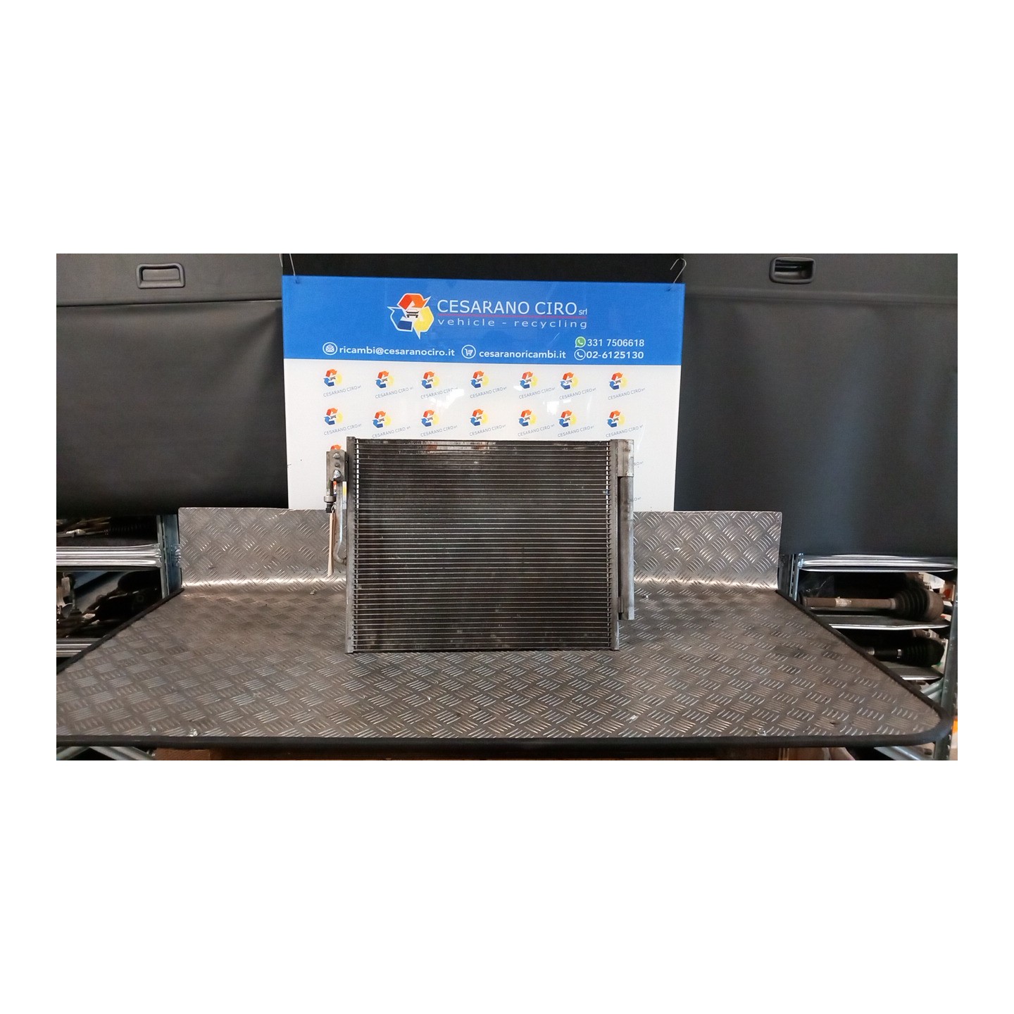 CONDENSATORE A/C 047 OPEL MERIVA (S10) (04/10-) A14NEL 13436107