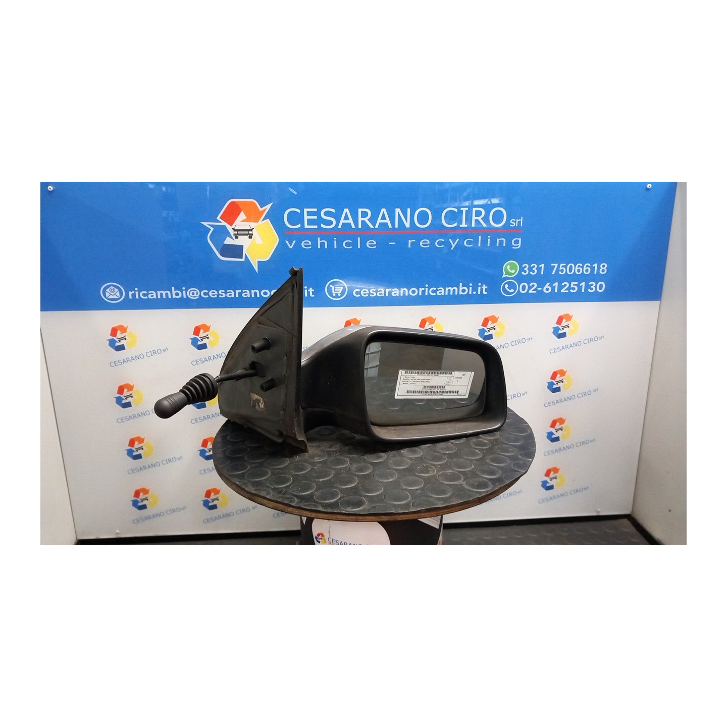 RETROVISORE EST. DX. 001 OPEL ASTRA (T98) (03/98-09/04) X14XE 9142142