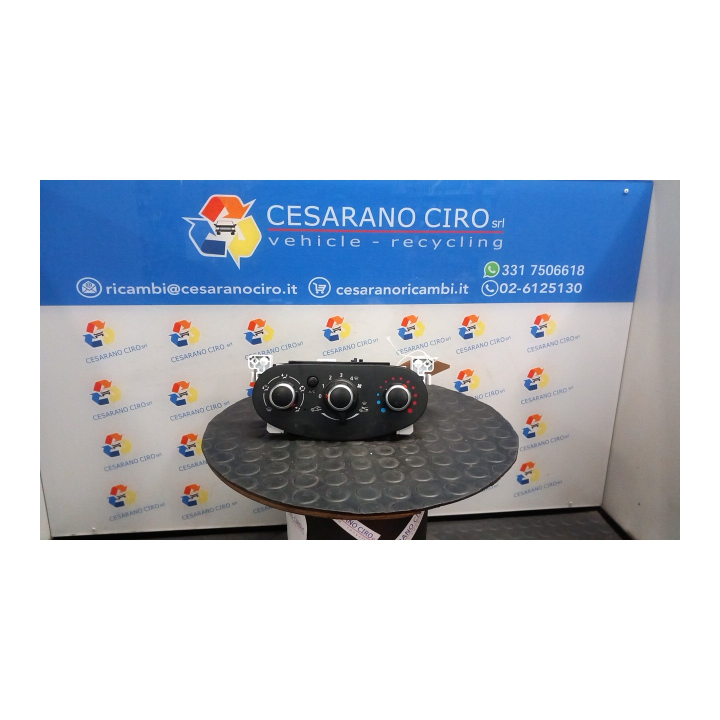 BLOCCO COMANDO CLIMATIZZAZIONE P/A/C 078 DACIA LODGY (05/12-) H4MD7 275102784R
