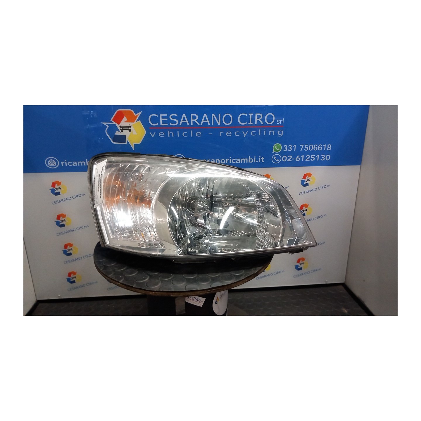 PROIETTORE DX. 107 HYUNDAI GETZ (07/02-12/09) G4EA 921201C010