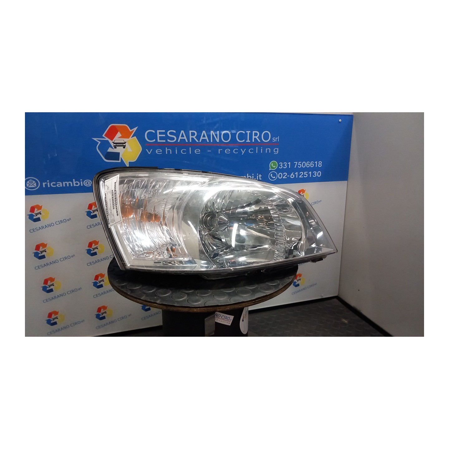PROIETTORE DX. 107 HYUNDAI GETZ (07/02-12/09) G4EA 921201C010