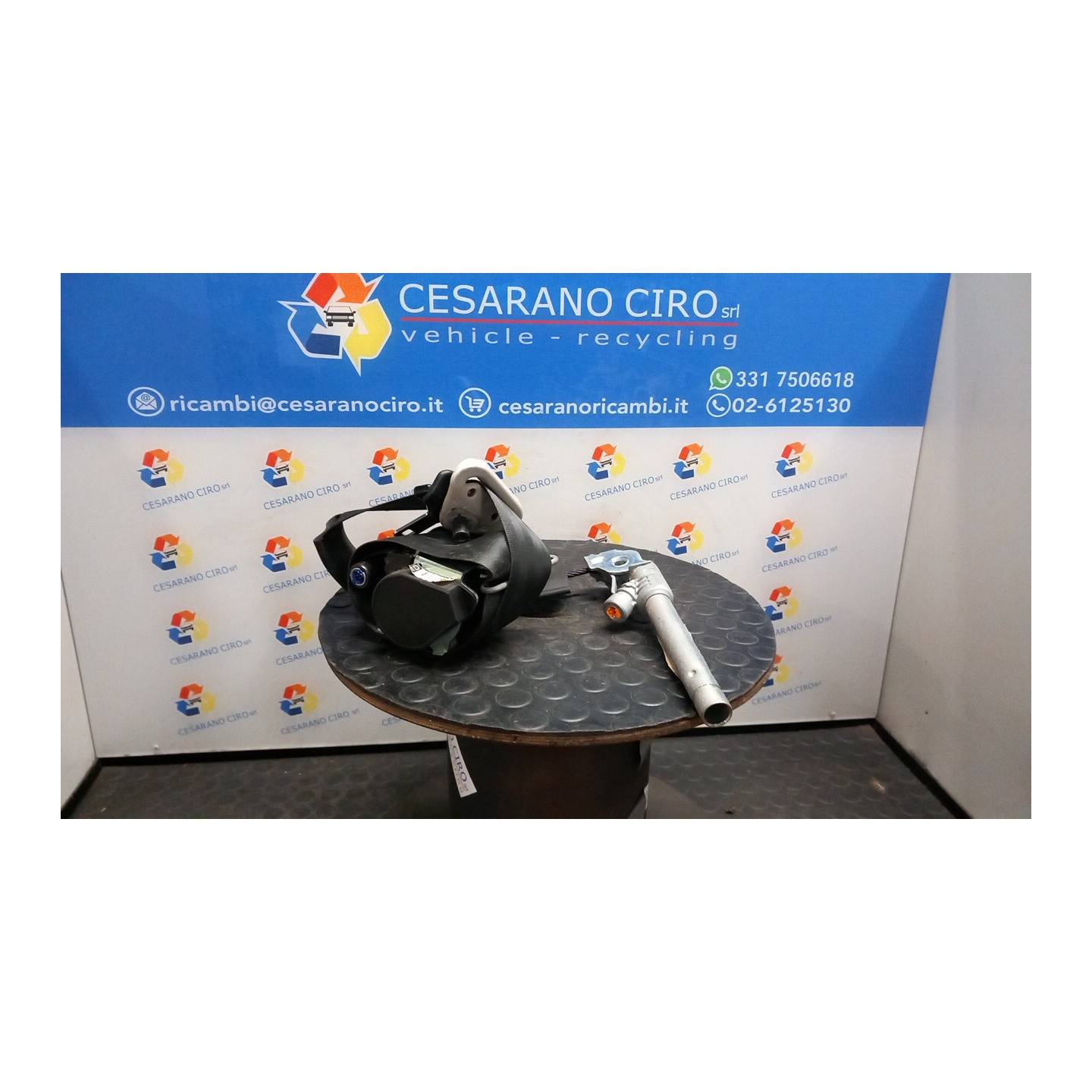 CINTURA DI SICUREZZA ANT. DX. 113 CITROEN C3 PICASSO (02/09-02/18) 8FS 98030357XX