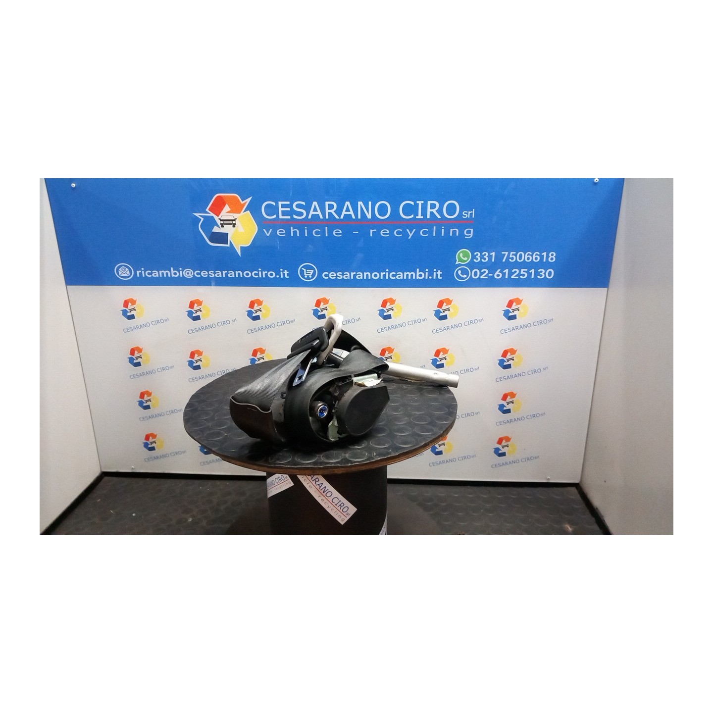 CINTURA DI SICUREZZA ANT. DX. 113 CITROEN C3 PICASSO (02/09-02/18) 8FS 98030357XX
