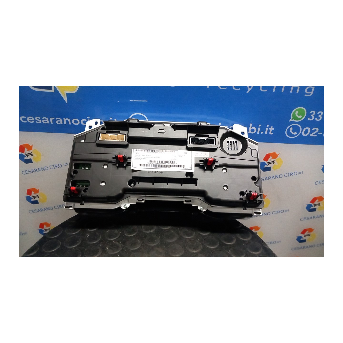 QUADRO STRUMENTI COMPL. G/S 124 TOYOTA YARIS (02/20-) M15A 83800K0522