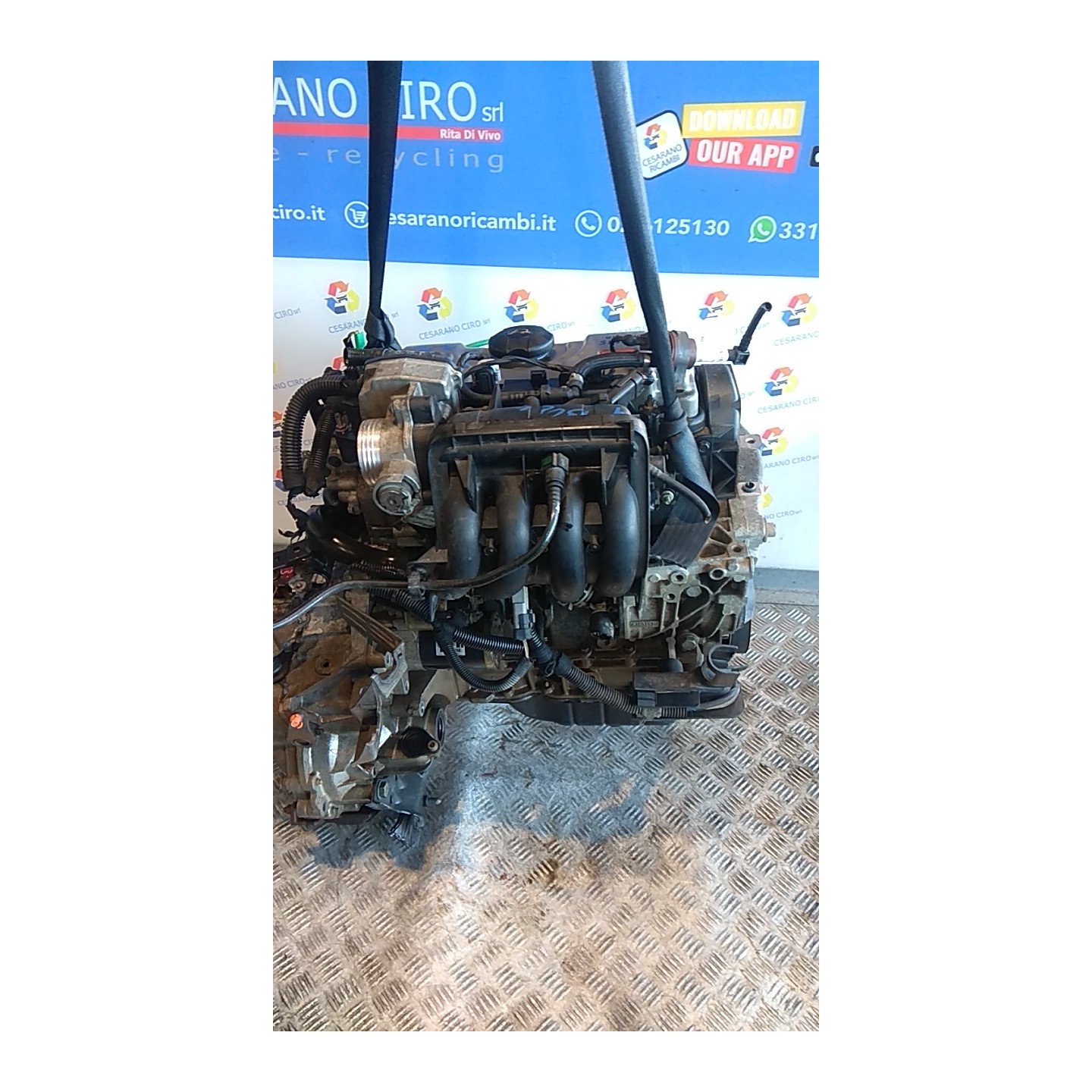 MOTORE SEMICOMPL. EURO 3 138 CITROEN C2 (09/03-01/10) HFX 135CV