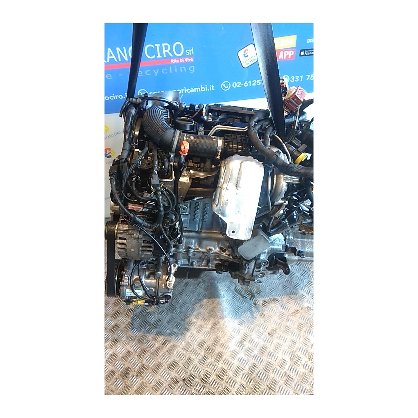 MOTORE SEMICOMPL. 142 CITROEN C3 2A SERIE (A51) (09/09-06/13 8H01 1606279580